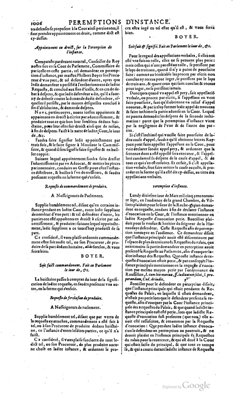 1629 - Veuve Nicolas Buon - Trésor du droit français (29620 T. 2) - BM Lyon