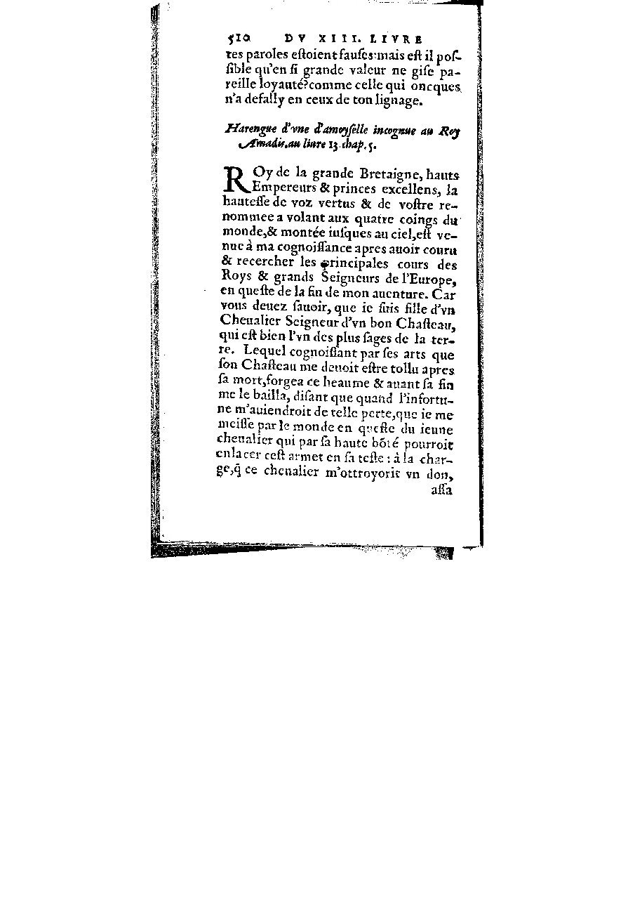 1572 - Veuve Gabriel Cotier - Trésor des Amadis - BM Lyon
