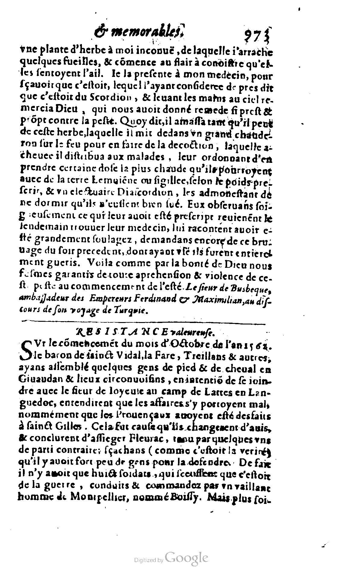 1620 - Samuel Crespin - Trésor d’histoires admirables et mémorables - BCU Lausanne 1620 - Samuel Crespin - Trésor d’histoires admirables et mémorables - BCU Lausanne