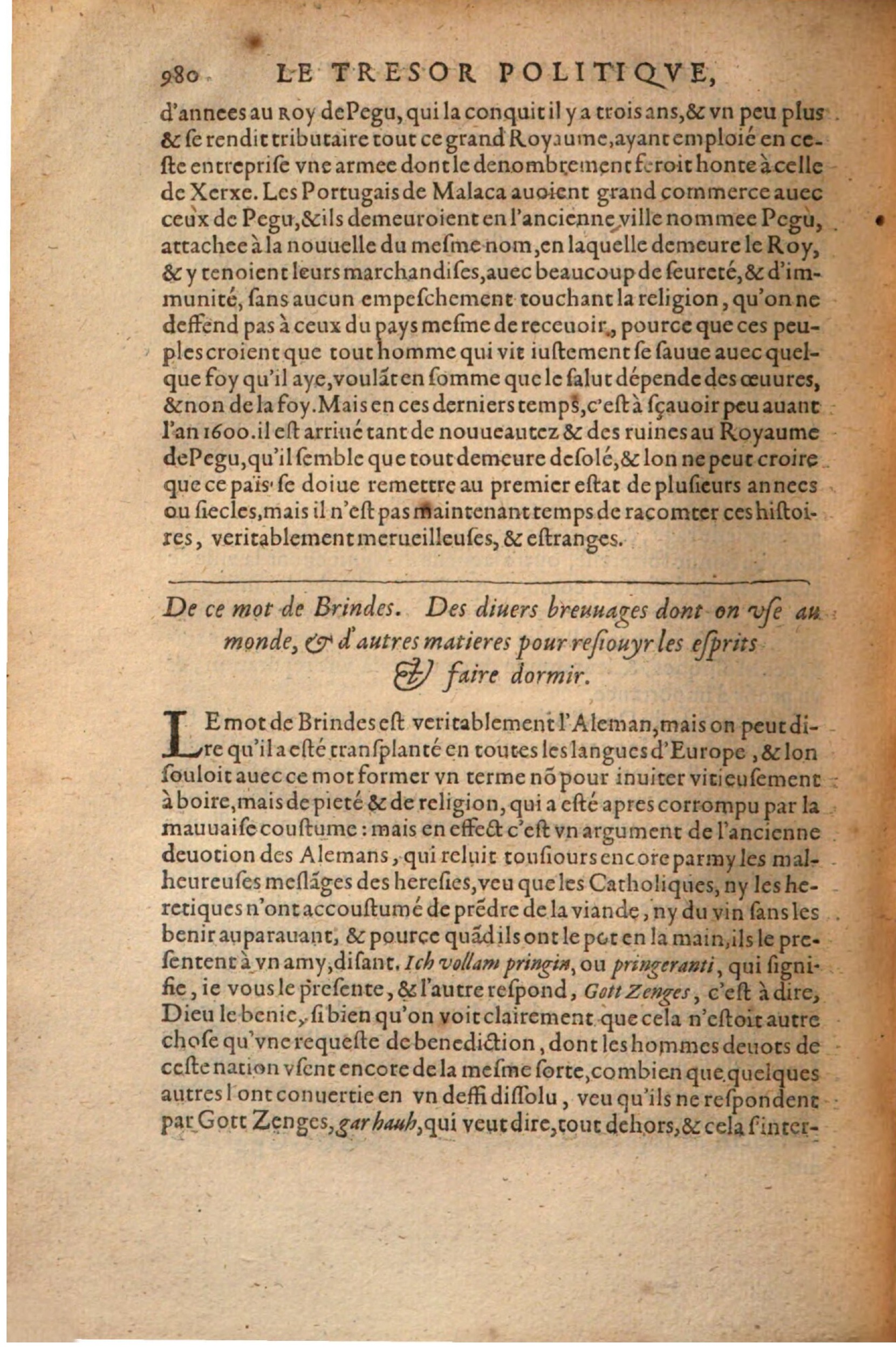 1608 - Thierry Rolin - Trésor politique - Augsbourg