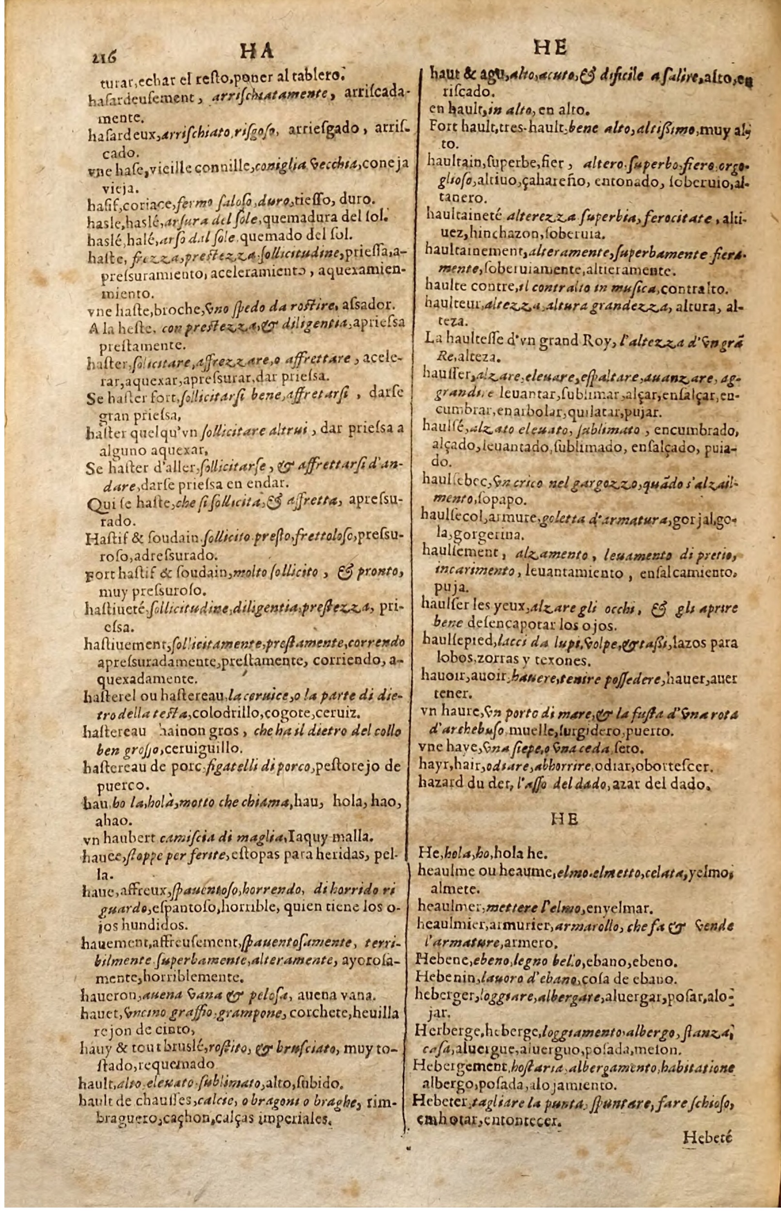 1627 - Jacques Crespin - Trésor des trois langues (Seconde partie) - Regensburg