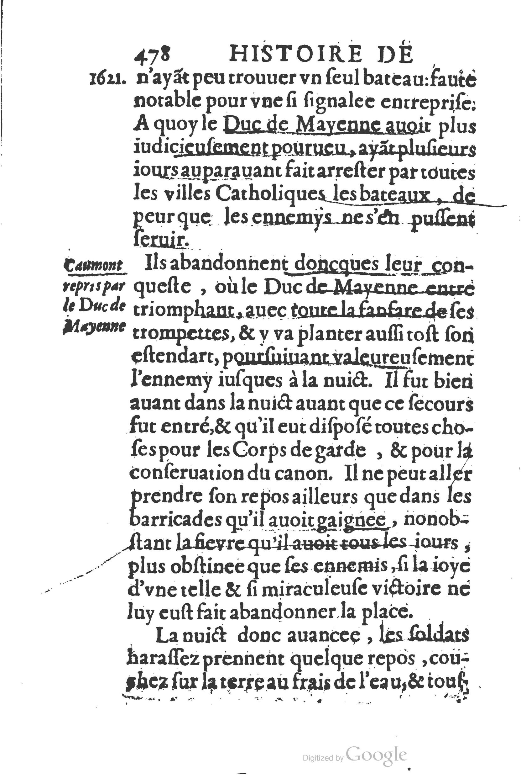1626 - Joseph Bouillerot - Trésor de l’histoire générale de notre temps - BSB Munich