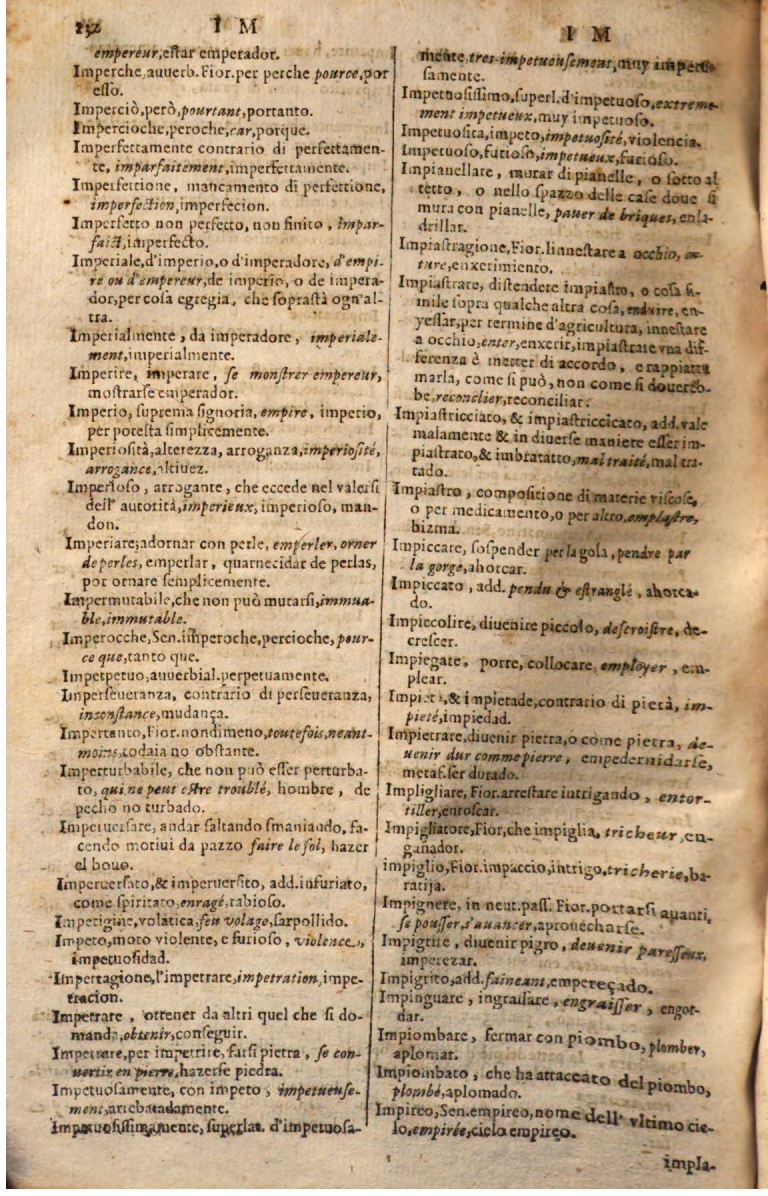 1644 - Jacques Crespin - Trésor des trois langues - Passau 1644 - Jacques Crespin - Trésor des trois langues - Passau