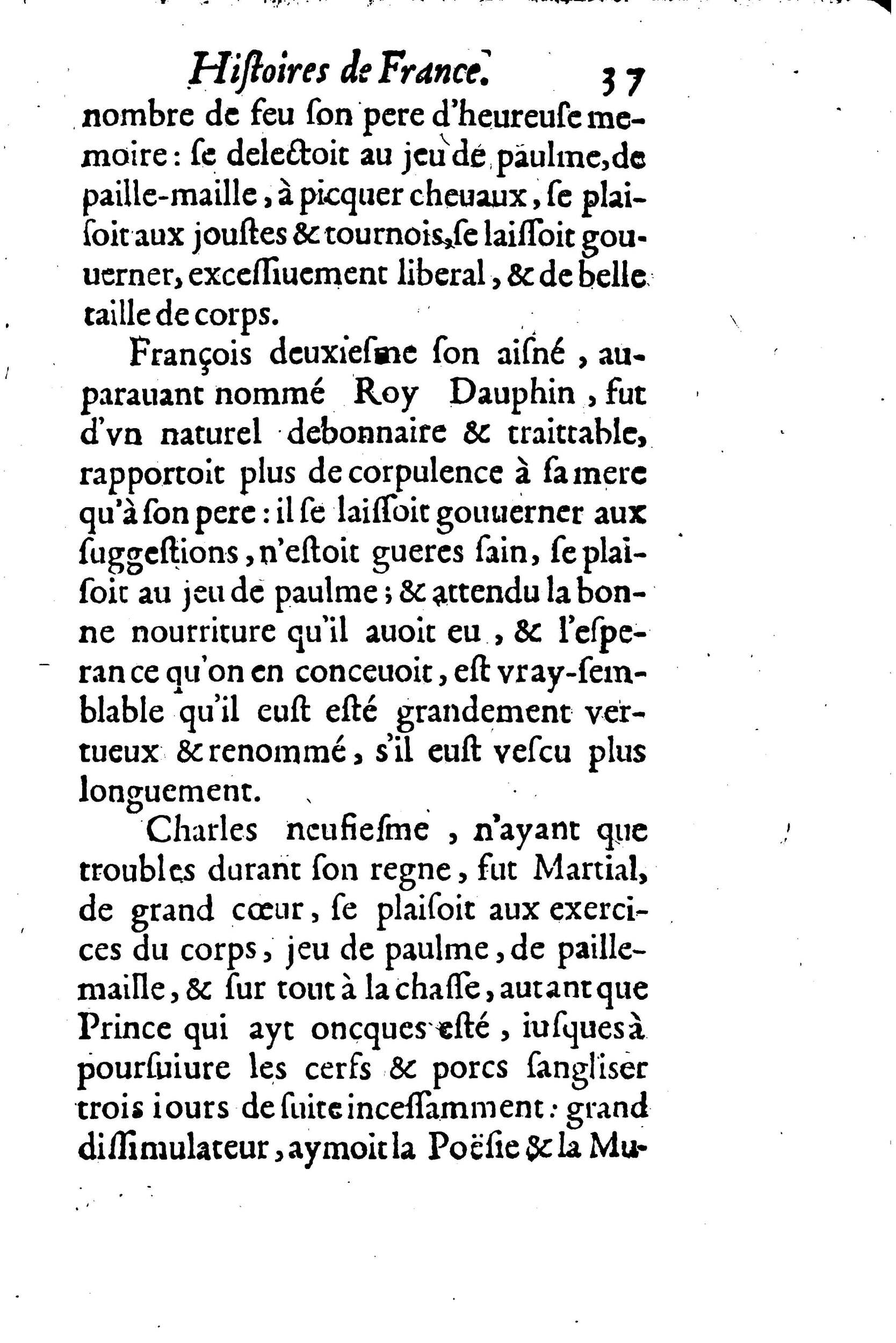 1633 - Jean Corrozet - Trésor des histoires de France - BM Lyon 1633 - Jean Corrozet - Trésor des histoires de France - BM Lyon