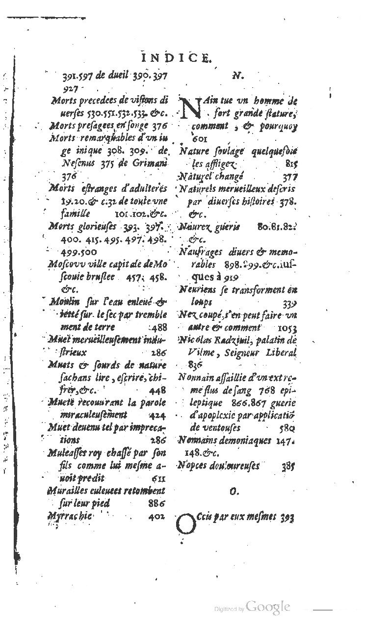 1610 - Paul Marceau - Trésor d’histoires admirables et mémorables - BSB Munich 1610 - Paul Marceau - Trésor d’histoires admirables et mémorables - BSB Munich