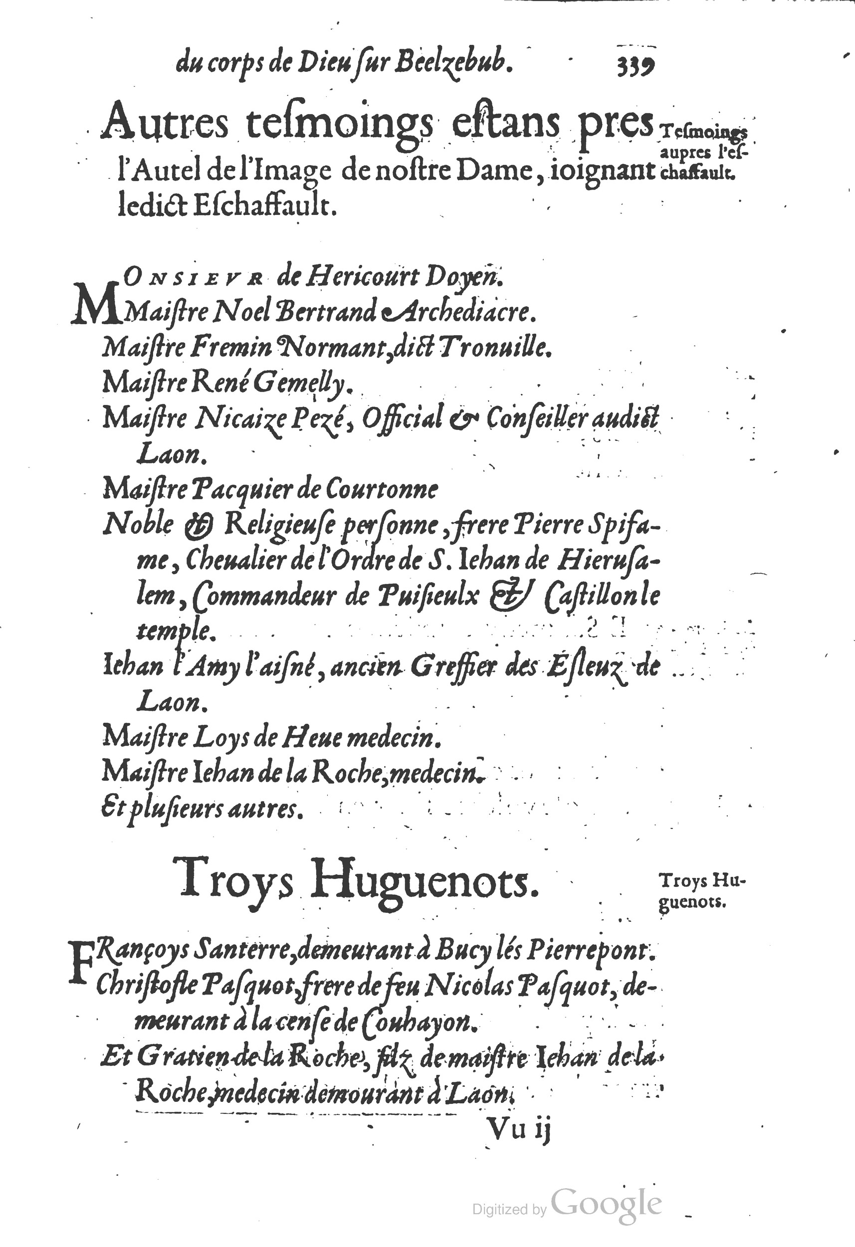 1578 - Nicolas Chesneau - Trésor et entière histoire de la triomphante victoire du corps de Dieu sur l’esprit malin - British Library 1578 - Nicolas Chesneau - Trésor et entière histoire de la triomphante victoire du corps de Dieu sur l’esprit malin - British Library