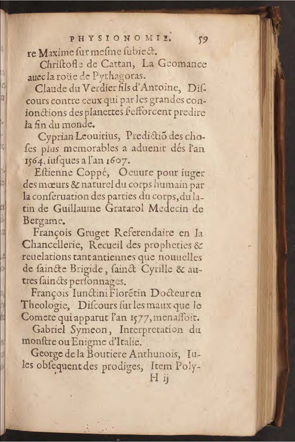 1602 - François Jacquin - Trésor des bons esprits français - BnF Arsenal