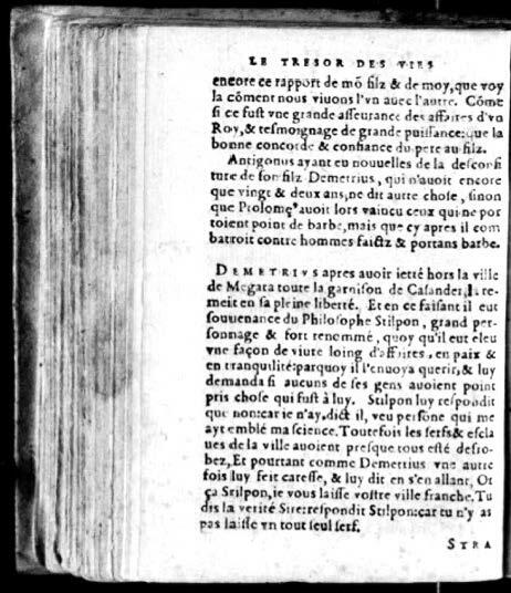 1574 - Benoît Rigaud - Trésor des vies de Plutarque - Avignon 1574 - Benoît Rigaud - Trésor des vies de Plutarque - Avignon