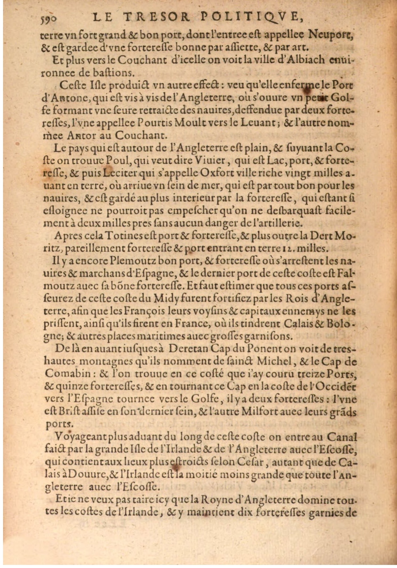 1608 - Pierre Chevalier - Trésor politique - BSB Munich