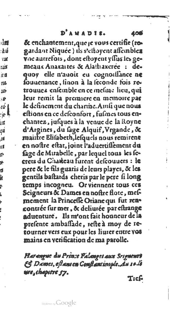 1572 - Jan van Waesberghe - Trésor des Amadis - BNC Rome 1572 - Jan van Waesberghe - Trésor des Amadis - BNC Rome