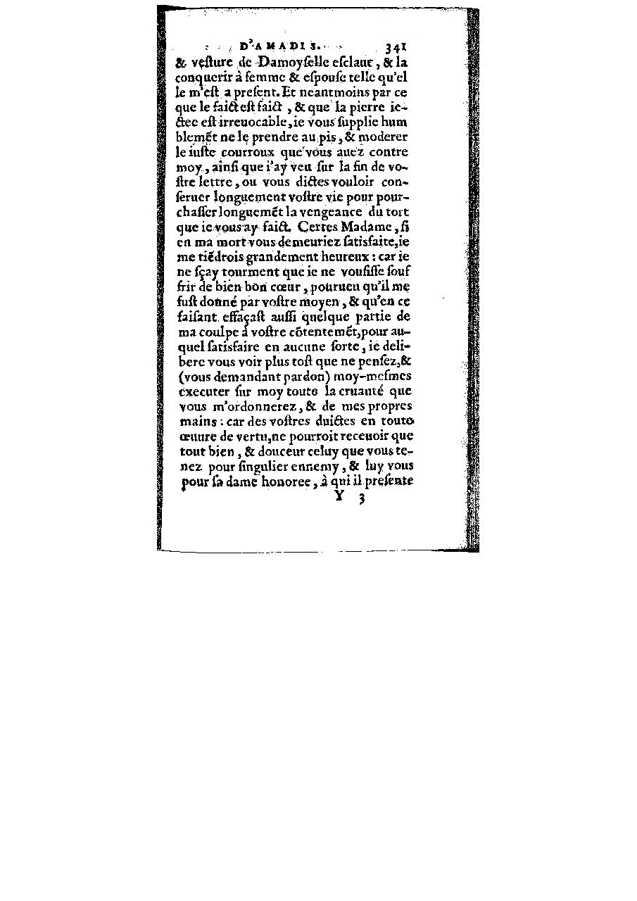 1572 - Veuve Gabriel Cotier - Trésor des Amadis - BM Lyon
