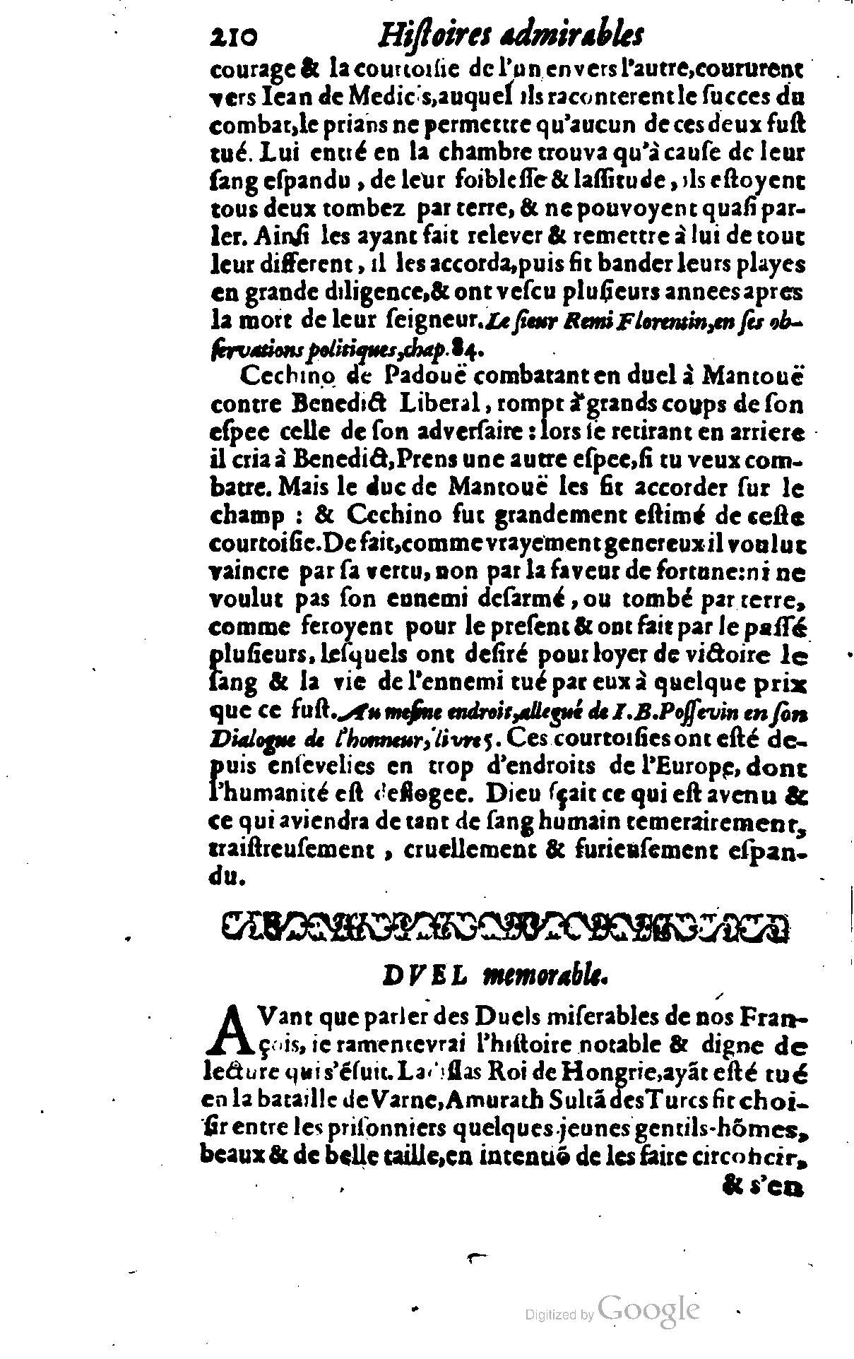 1628 - Jacques Crespin - Trésor d’histoires admirables et mémorables - BSB Munich