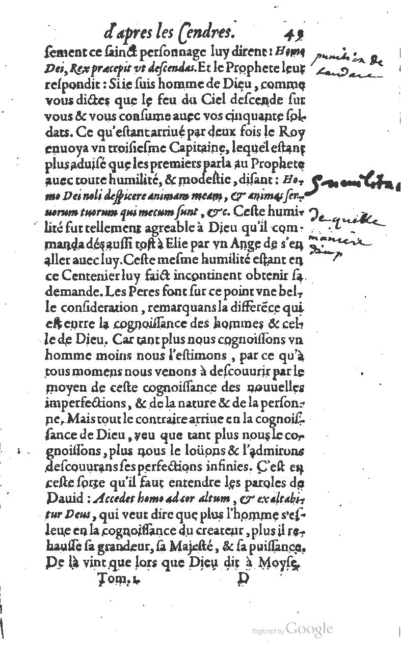 1607 - Nicolas Du Fossé - Trésor quadragésimal - T 01 - BM Lyon