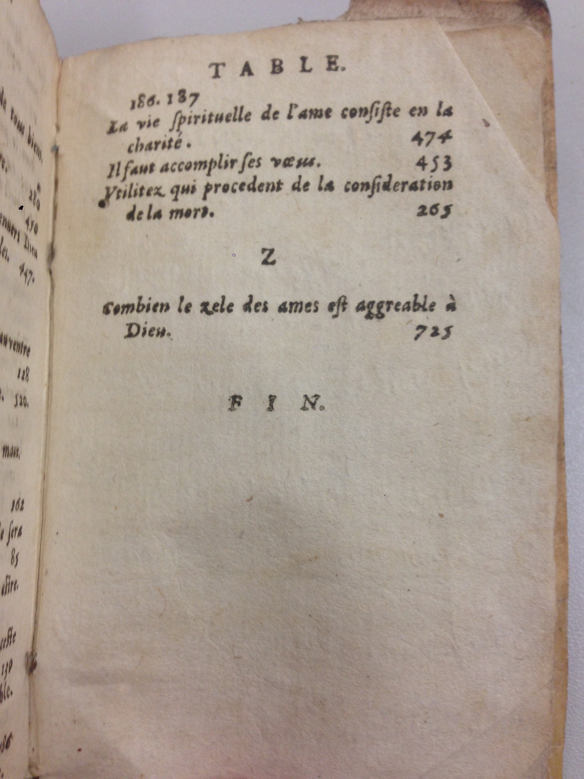 1592 - Jean Pillehotte - Trésor et abrégé de toutes les œuvres spirituelles du révérend Père F. Louis de Grenade - Castelnaudary 1592 - Jean Pillehotte - Trésor et abrégé de toutes les œuvres spirituelles du révérend Père F. Louis de Grenade - Castelnaudary