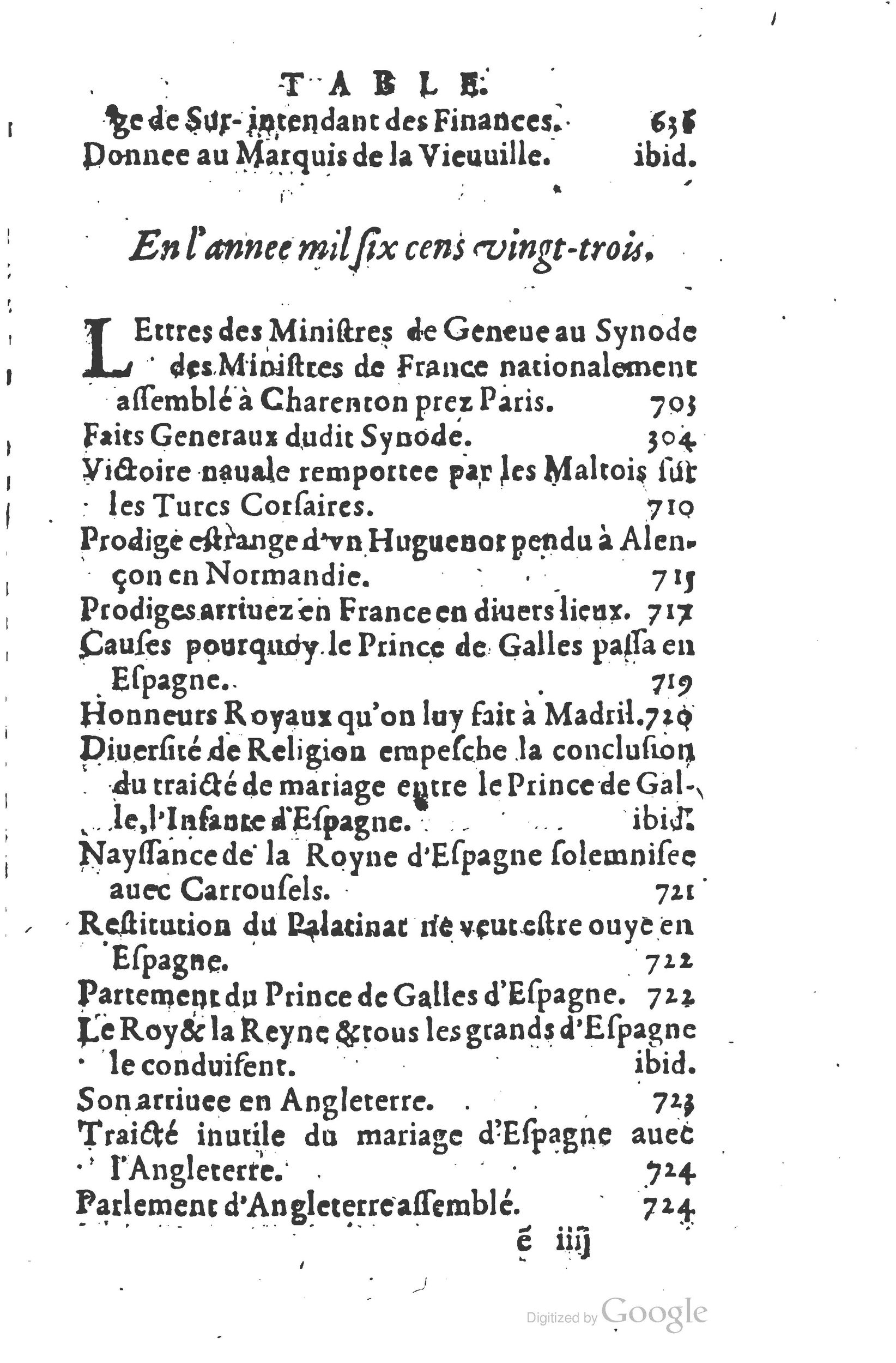1626 - Joseph Bouillerot - Trésor de l’histoire générale de notre temps - BSB Munich