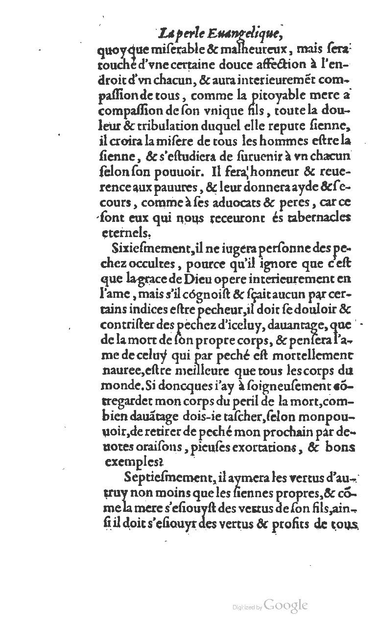 1602 - Veuve G. de la Noüe - Perle évangélique, Trésor incomparable de la sapience divine - UGent