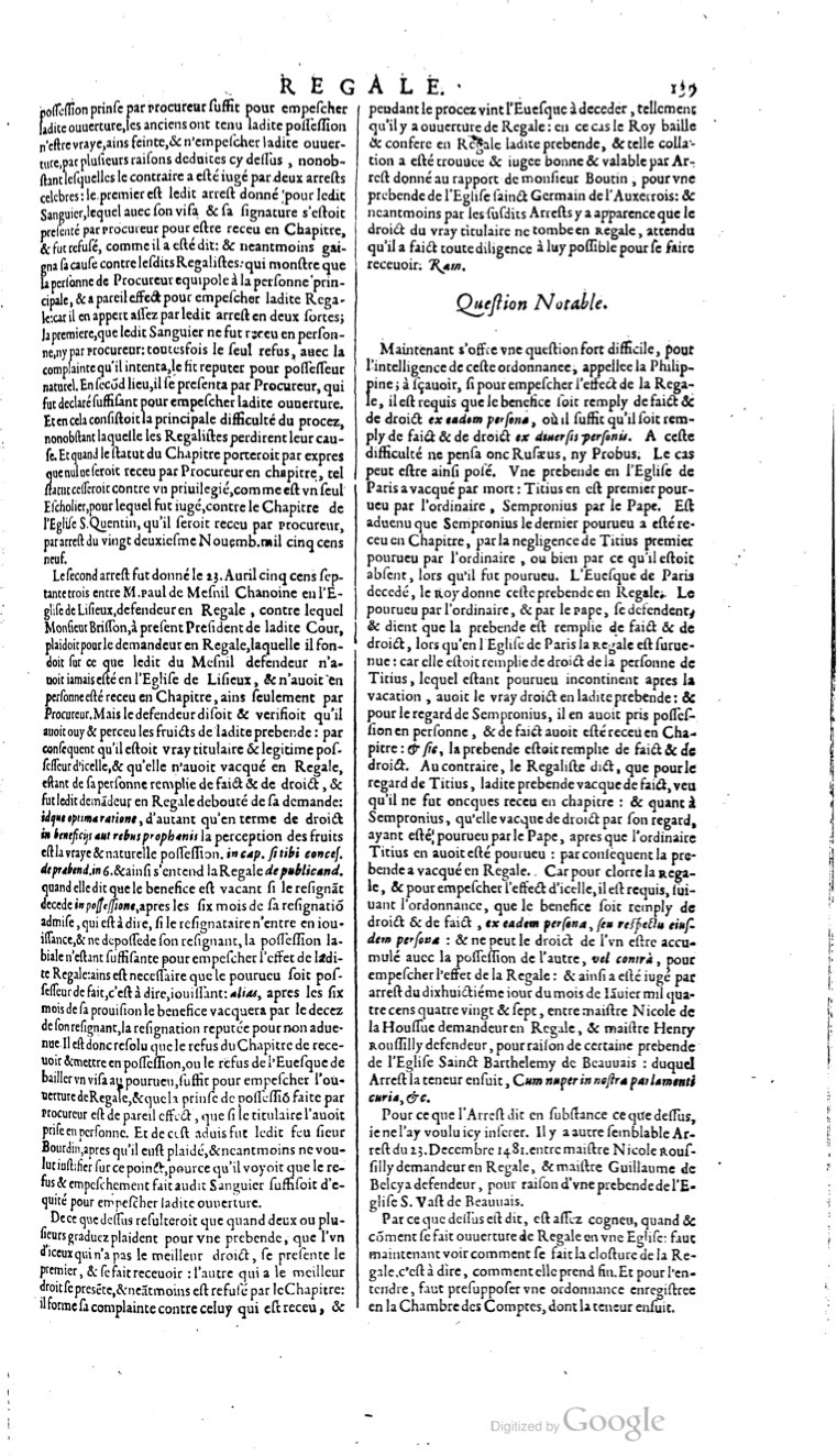 1629 - Veuve Nicolas Buon - Trésor du droit français (21754 T. 3) - BM Lyon