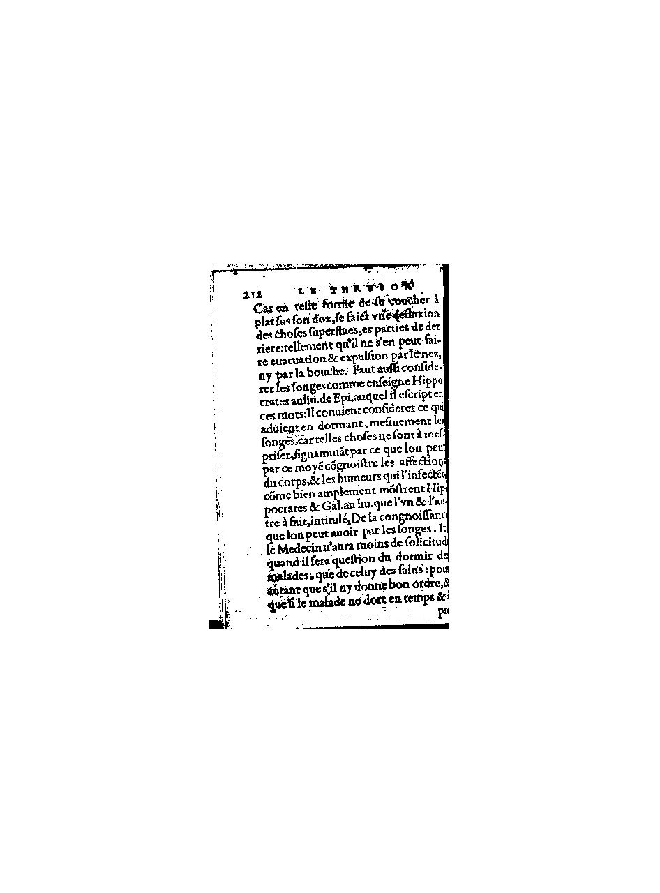 1578 - Benoît Rigaud - Trésor de médecine tant théorique que pratique - BnF