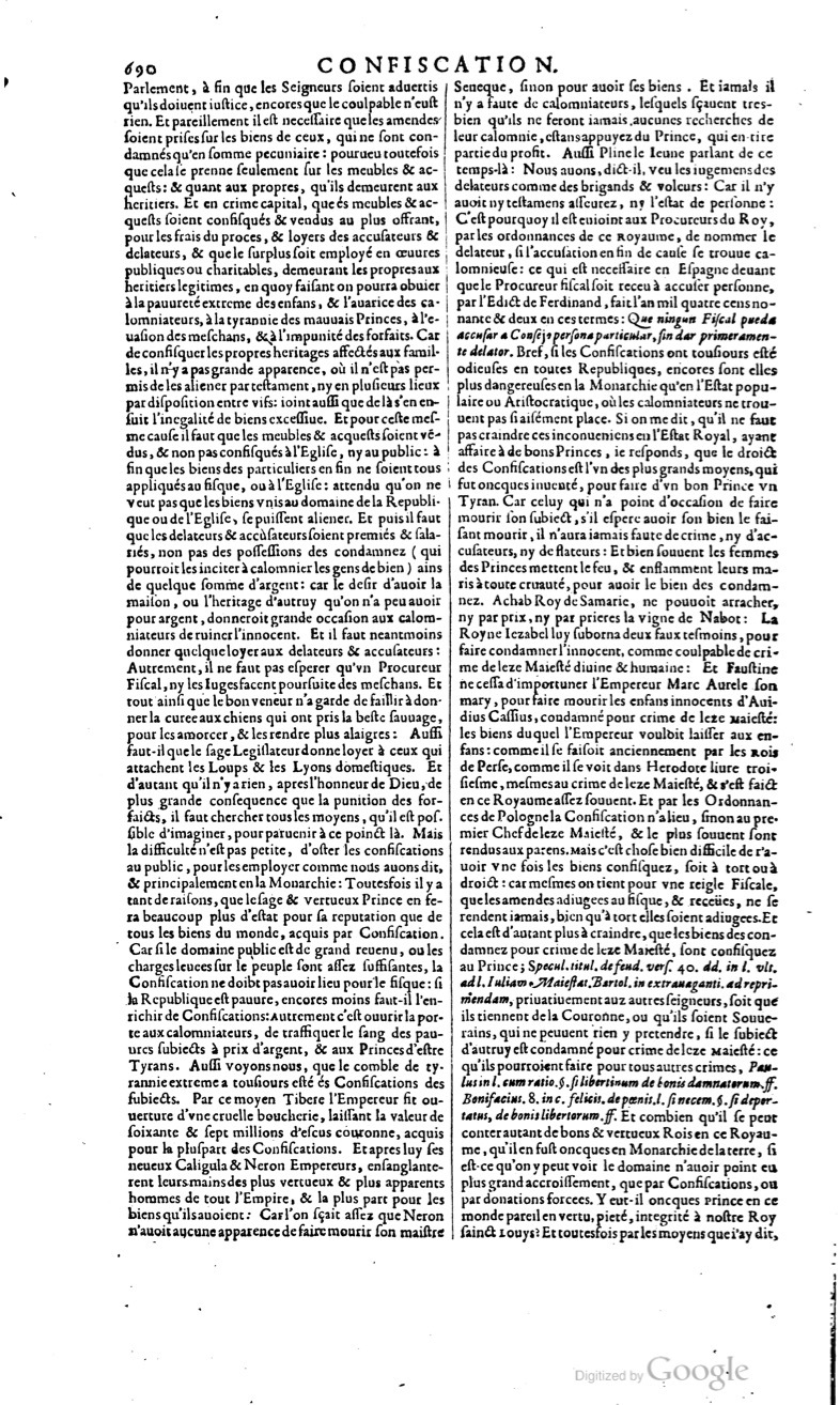 1629 - Veuve Nicolas Buon - Trésor du droit français (29620 T. 1) - BM Lyon