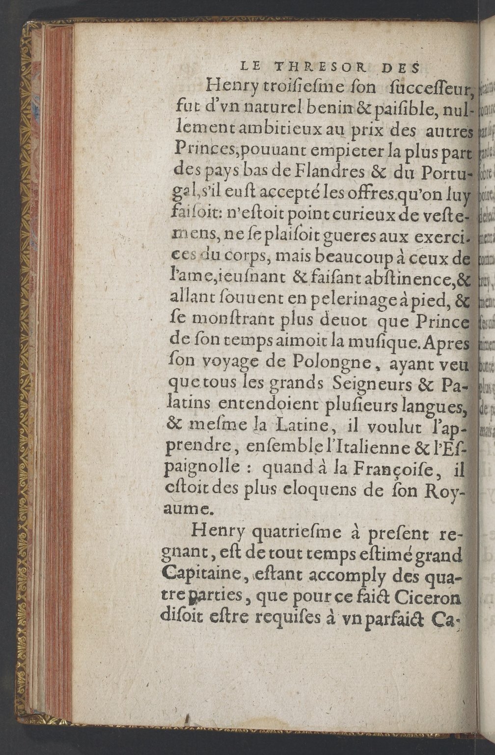 1603 - Galiot Corrozet - Trésor des histoires de France - BnF Tolbiac
