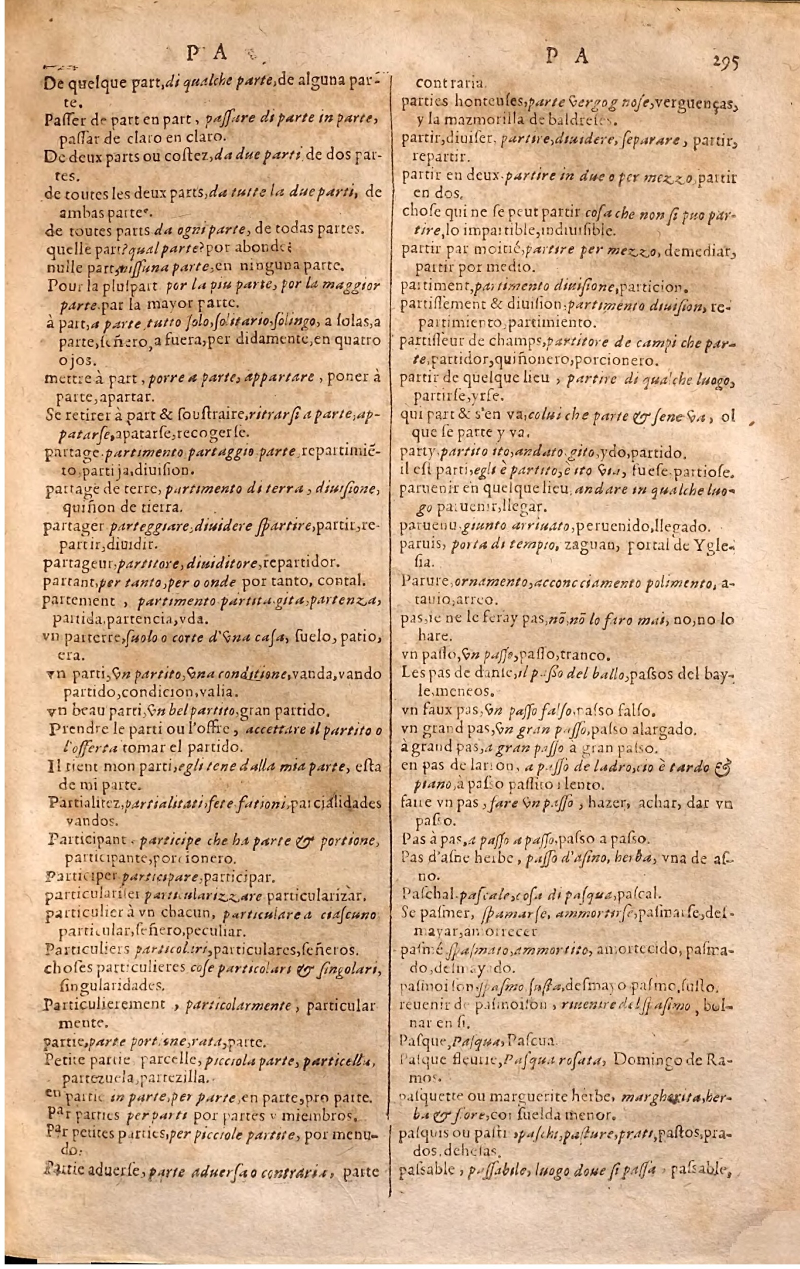 1627 - Jacques Crespin - Trésor des trois langues (Seconde partie) - Regensburg