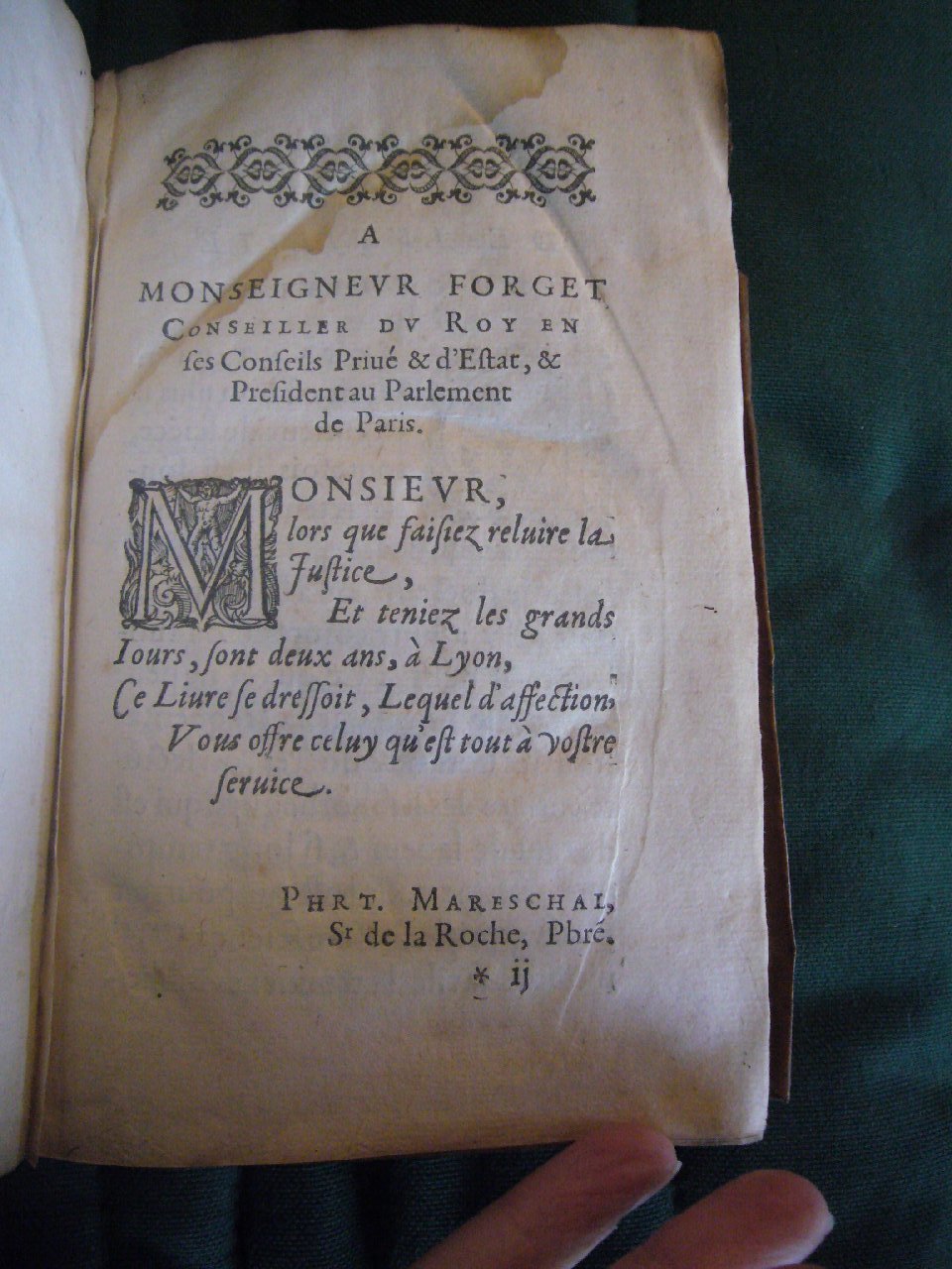 1602 - François Jacquin - Trésor des bons esprits français - BnF Arsenal