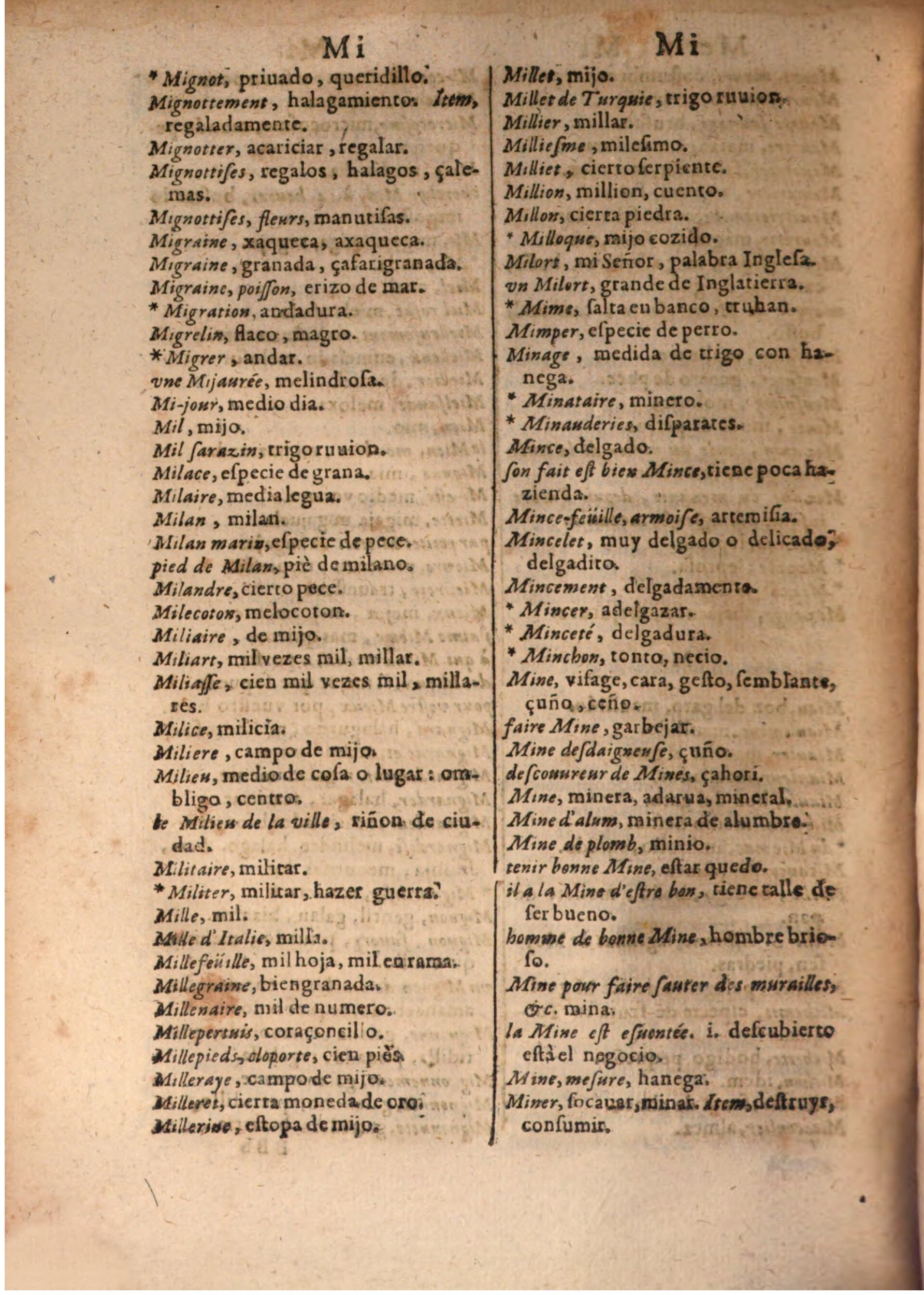 1645 - A. de Sommaville et A. Courbé - Trésor des deux langues espagnole et française (Seconde partie) - BSB Munich