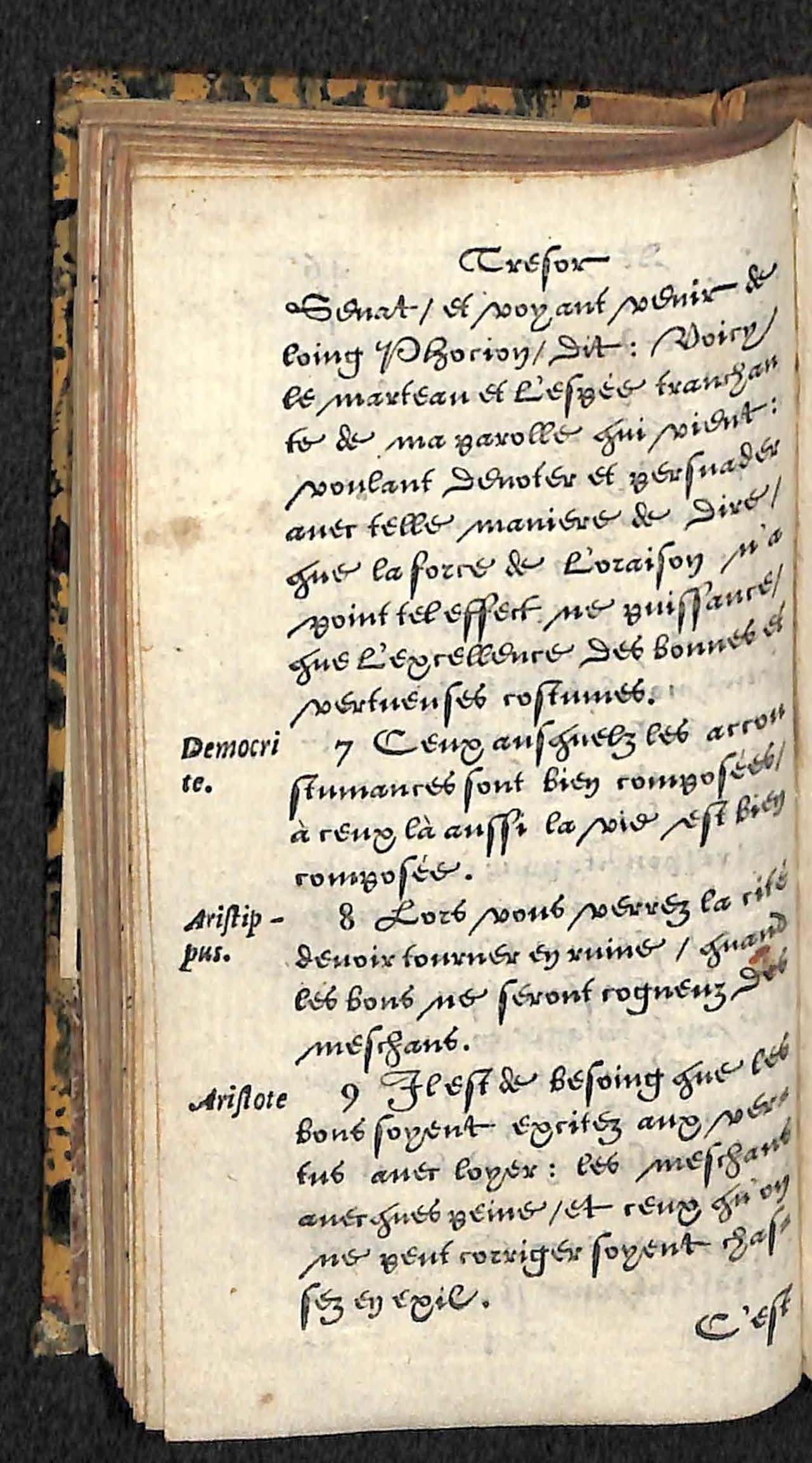 1560 - Hans de Laet - Trésor de vertu - Angers-archives