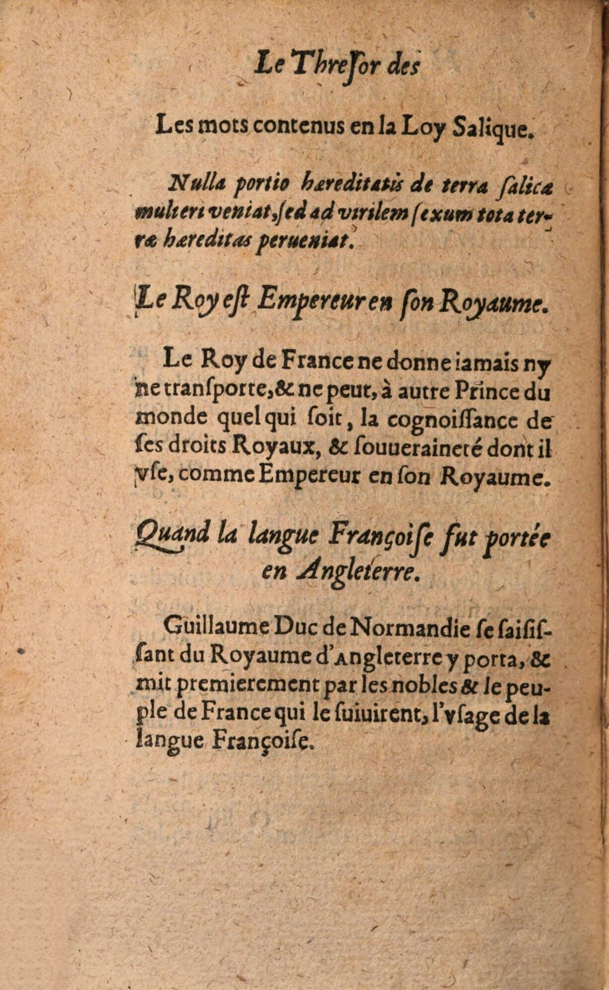 1639 - Jean Corrozet - Trésor des histoires de France - BSB Munich 1639 - Jean Corrozet - Trésor des histoires de France - BSB Munich