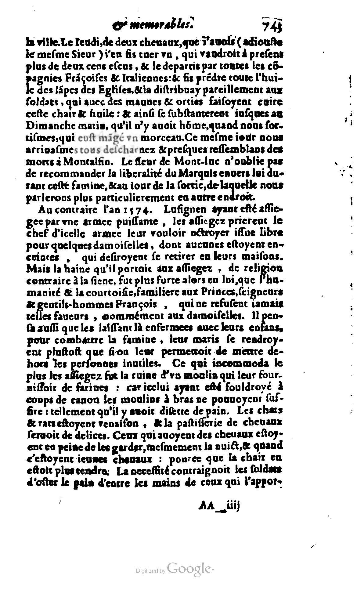 1620 - Samuel Crespin - Trésor d’histoires admirables et mémorables - BCU Lausanne