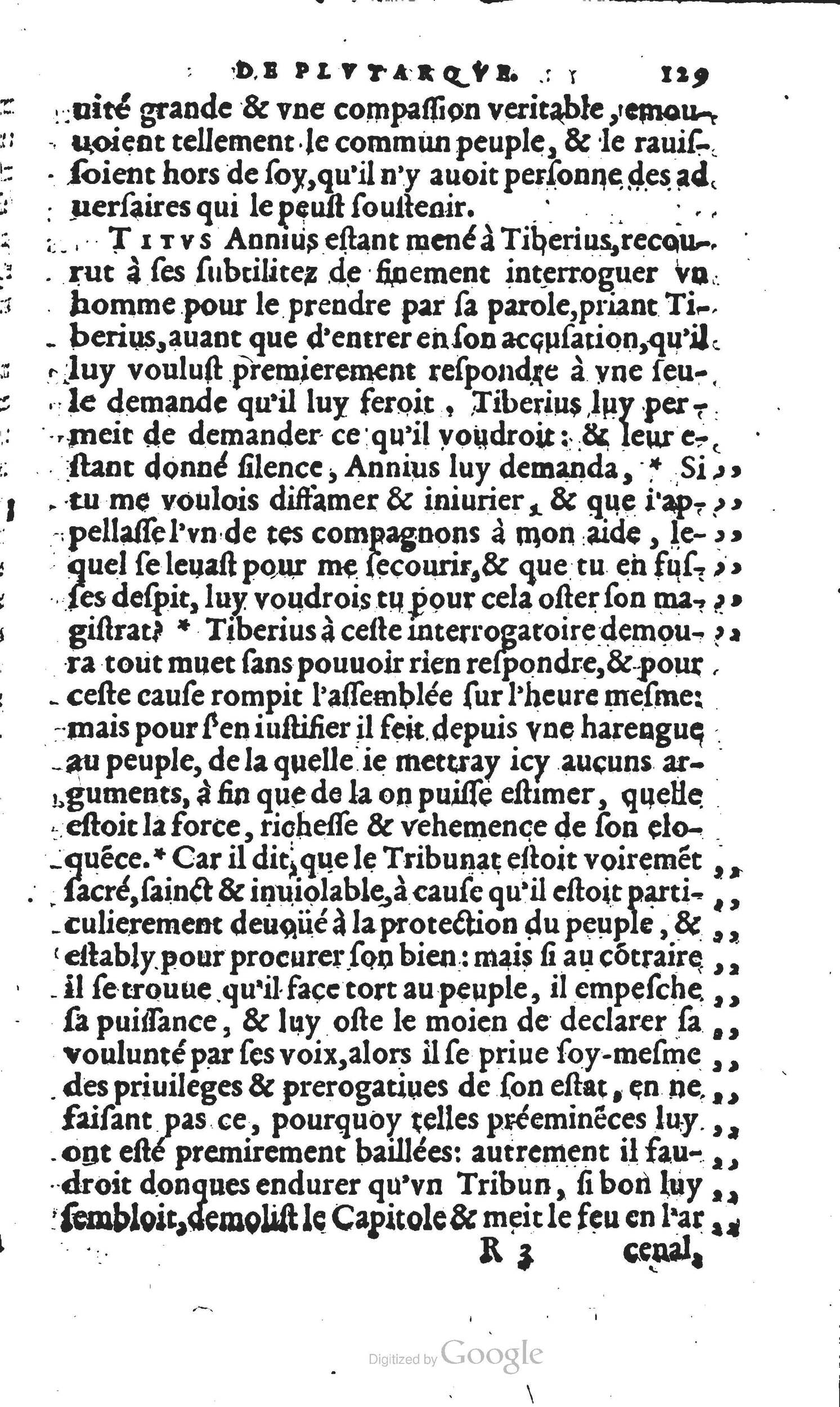 1567 - Willem Silvius - Trésor des vies de Plutarque - Anvers Musée Plantin-Moretus