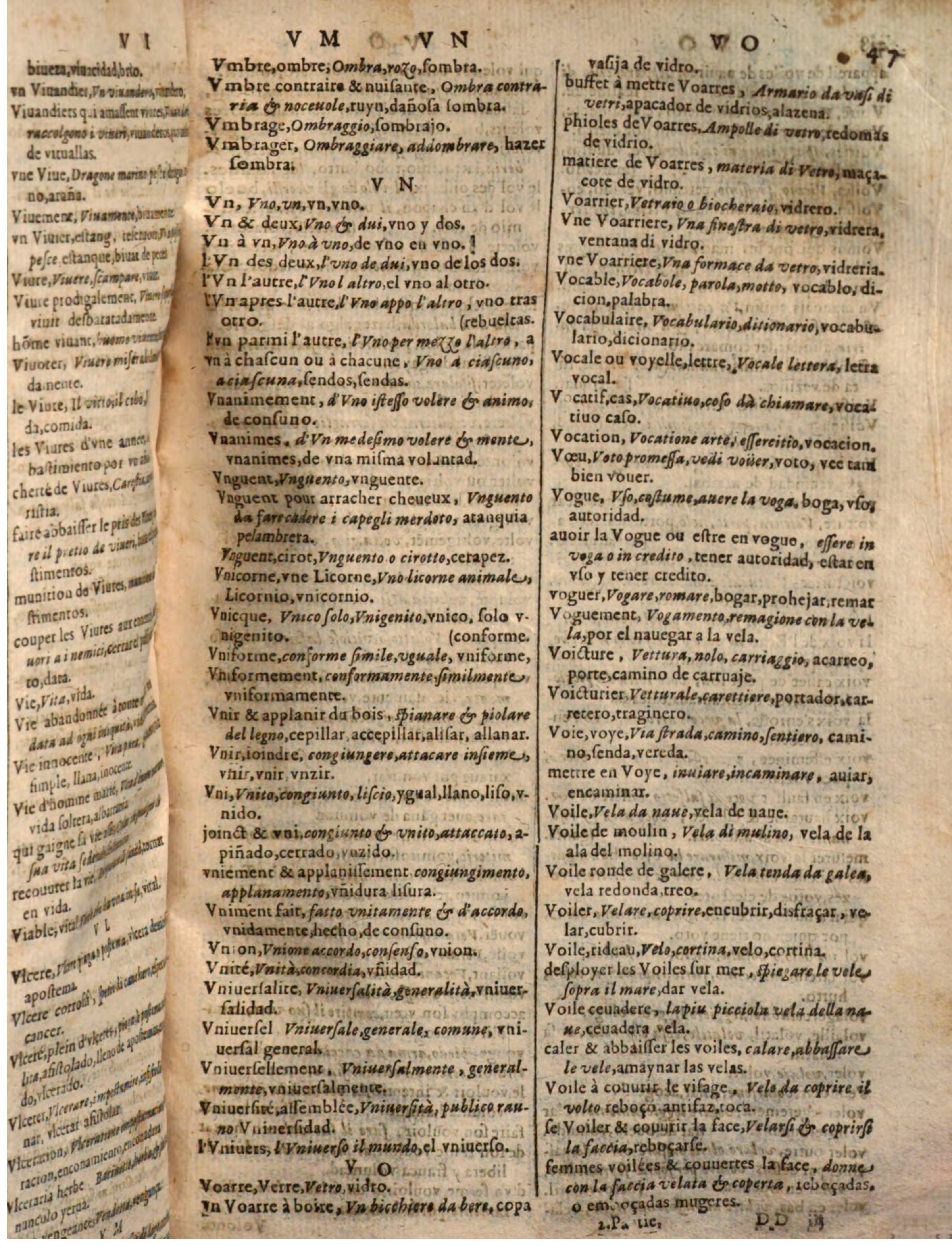 1644 - Jacques Crespin - Trésor des trois langues - Passau