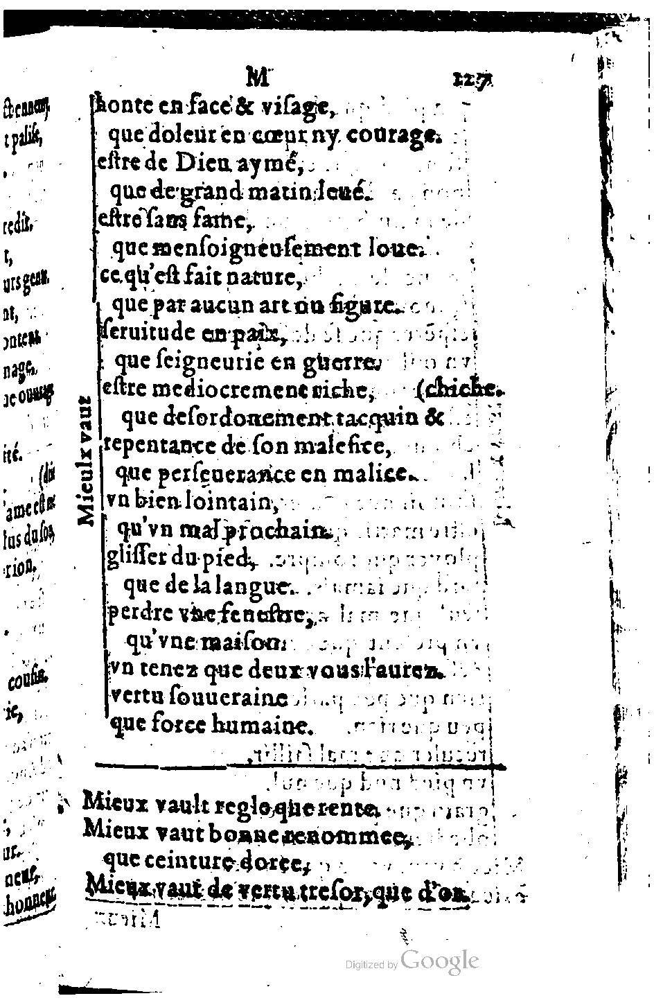 1582 - Nicolas Bonfons - Trésor des sentences dorées - BM Lyon 1582 - Nicolas Bonfons - Trésor des sentences dorées - BM Lyon