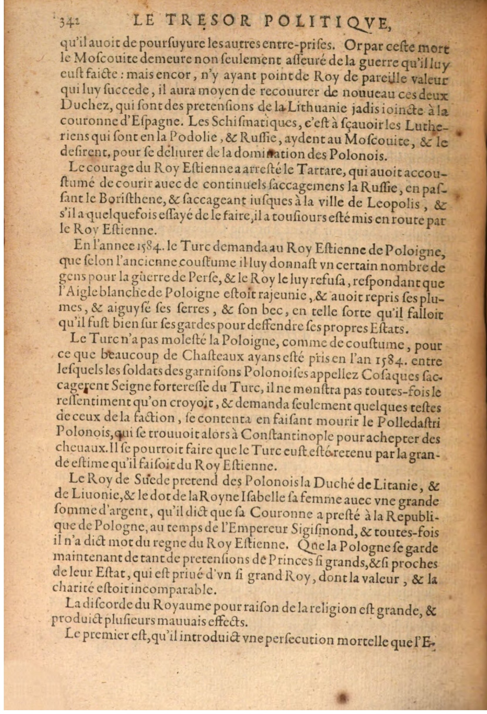 1608 - Pierre Chevalier - Trésor politique - BSB Munich