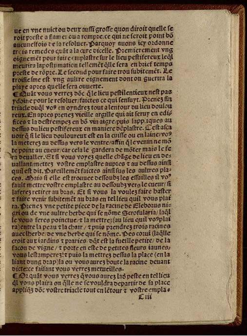 1532 - Jean Bignon - Trésor du remède préservatif et guérison de la peste - Séville Capitular y Colombina