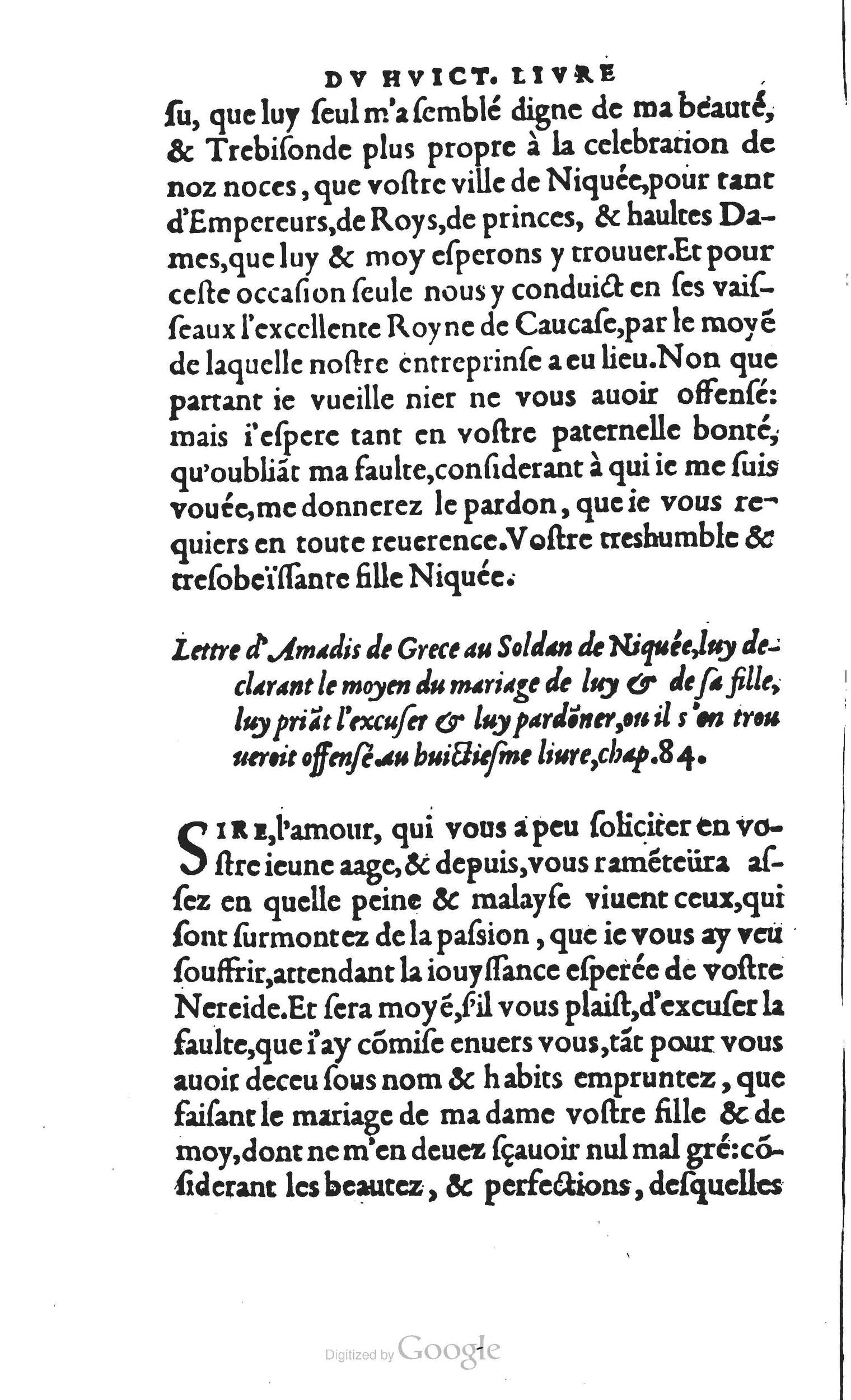 1560 - Vincent Sertenas et Gilles Robinot - Trésor des Amadis - British Library