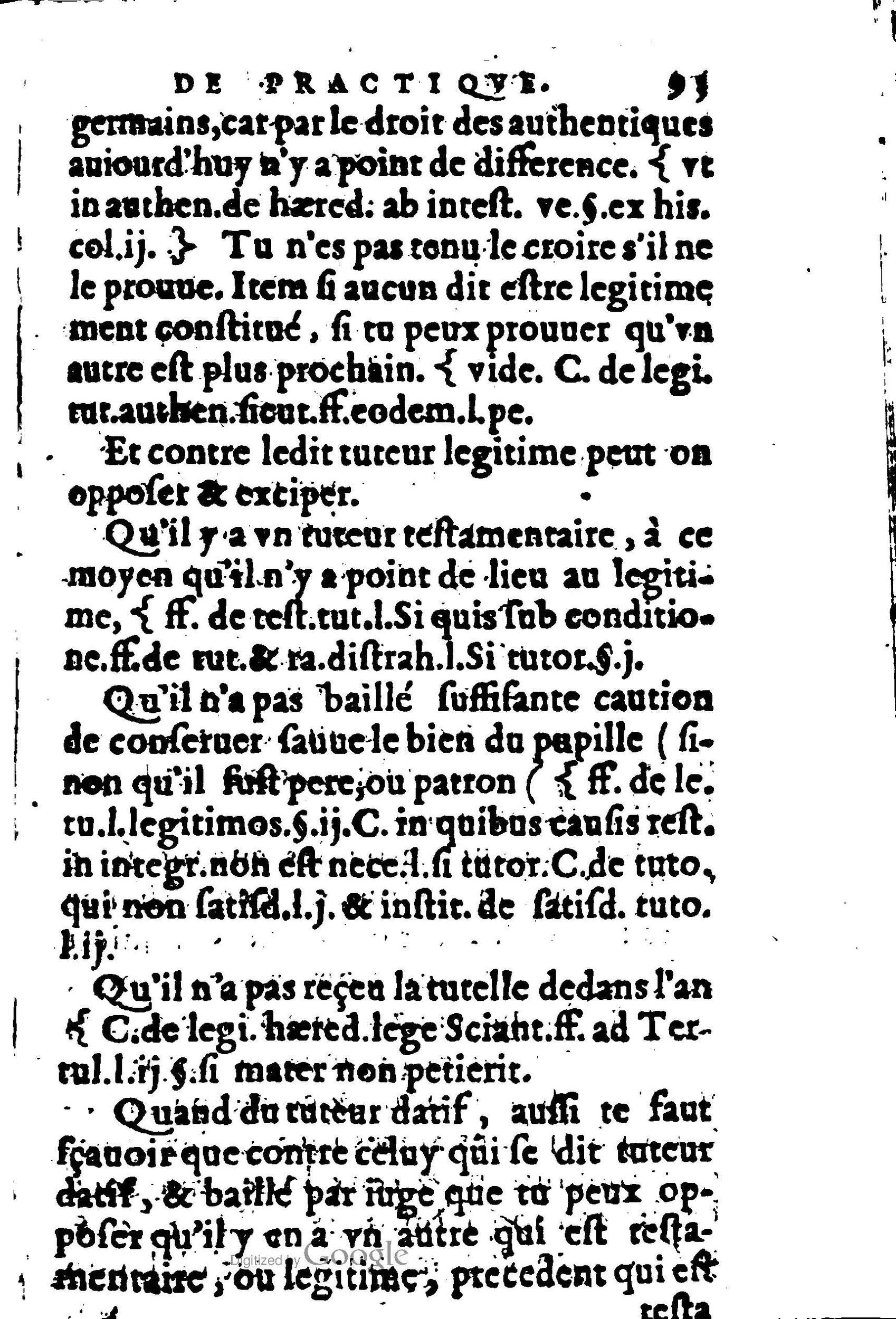 1605 - Pierre Rigaud - Trésor de pratique pour les juges - BM Lyon 1605 - Pierre Rigaud - Trésor de pratique pour les juges - BM Lyon