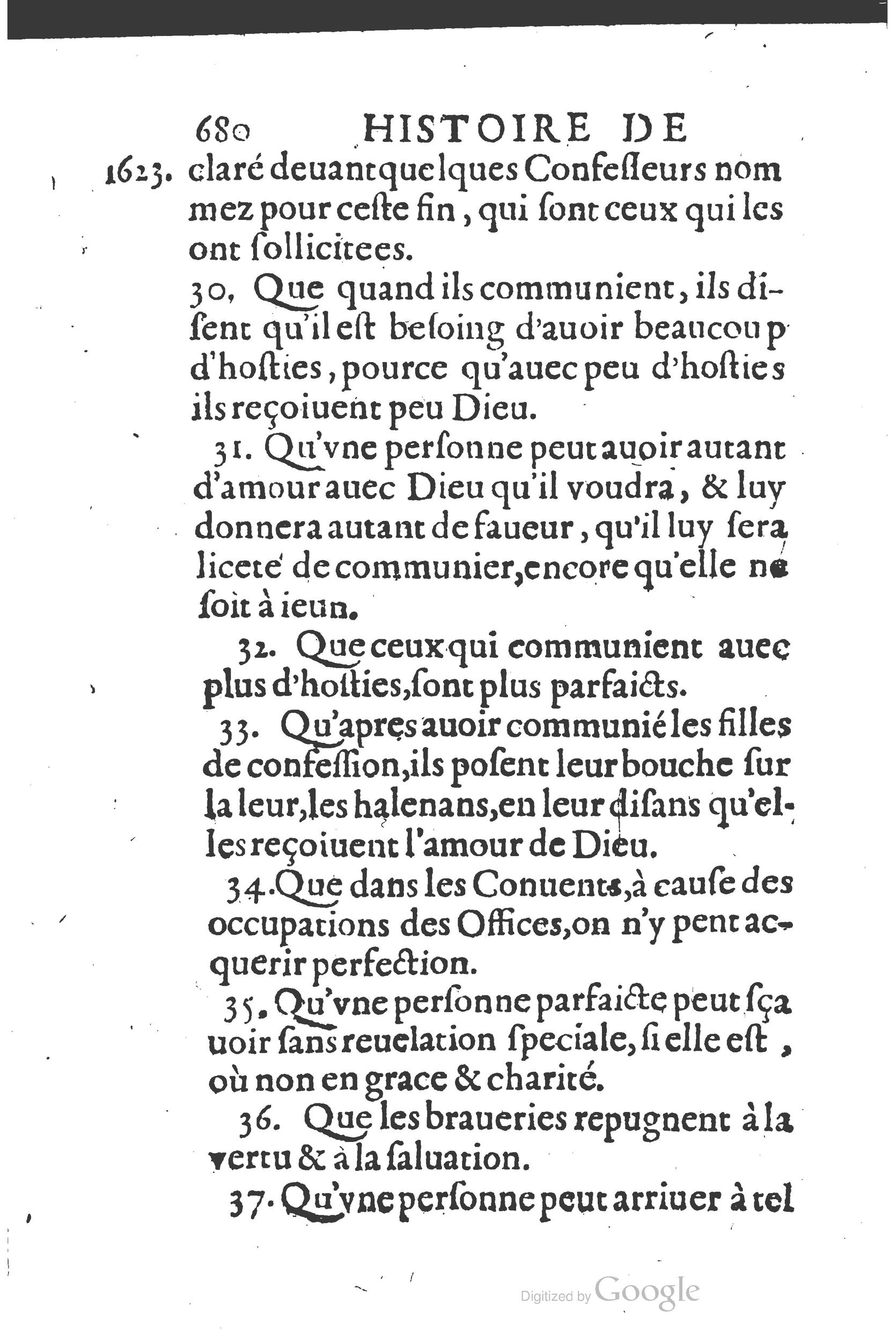 1626 - Joseph Bouillerot - Trésor de l’histoire générale de notre temps - BSB Munich