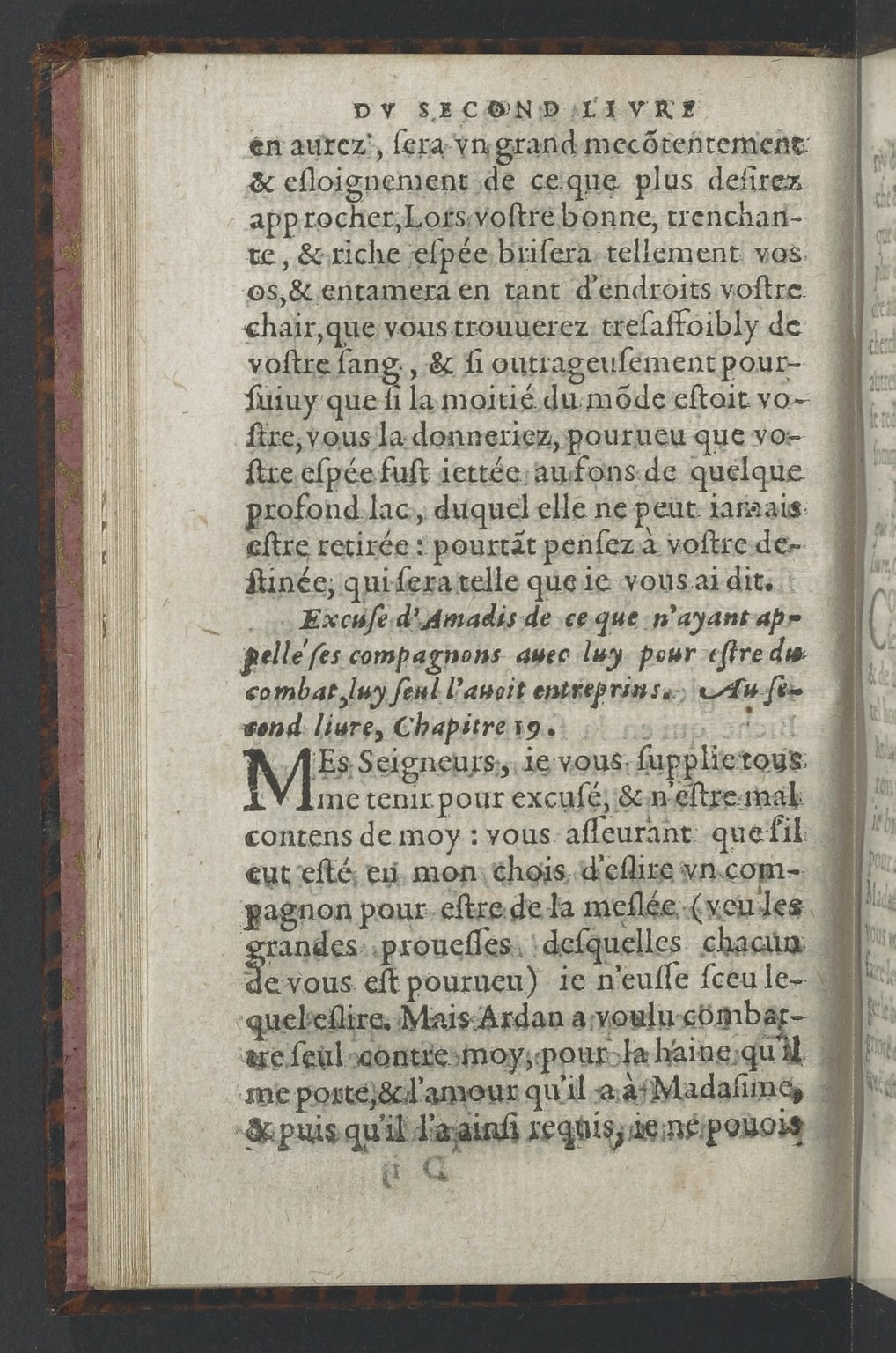 1564 - Vincent Norment et Jeanne Bruneau - Trésor des Amadis - BnF