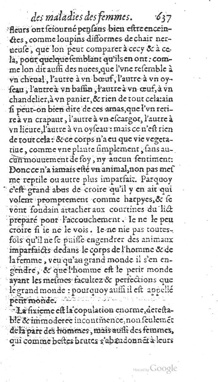 1585 - Jacques du Puis - Trésor des remèdes secrets pour les maladies des femmes - BnF