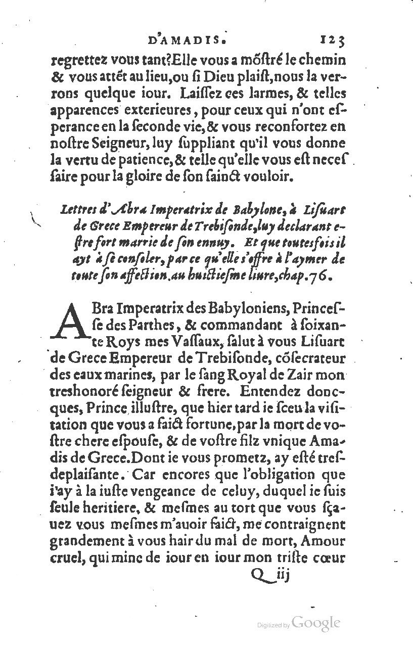 1559 - Étienne Groulleau - Trésor des Amadis - UGent