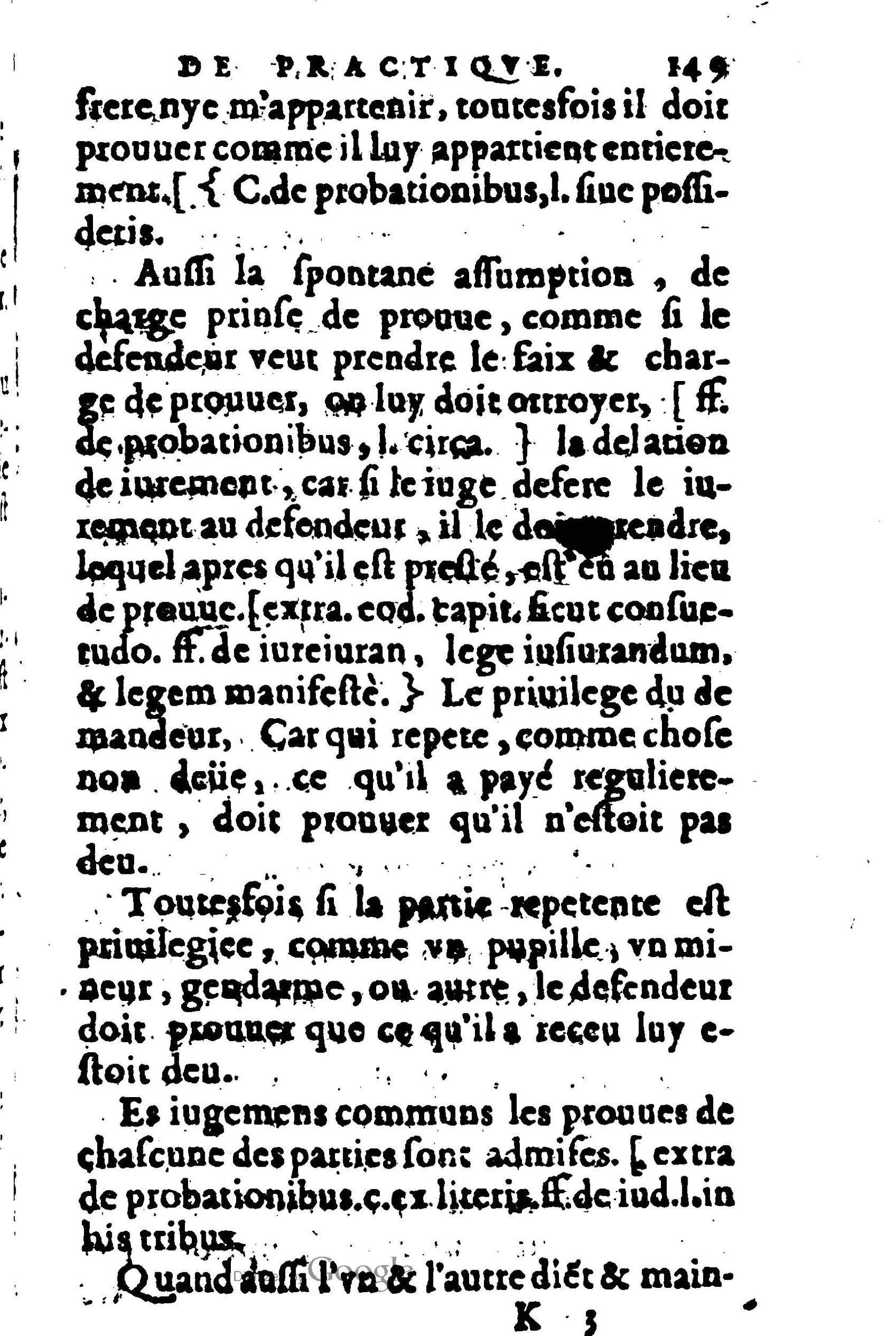 1605 - Pierre Rigaud - Trésor de pratique pour les juges - BM Lyon 1605 - Pierre Rigaud - Trésor de pratique pour les juges - BM Lyon