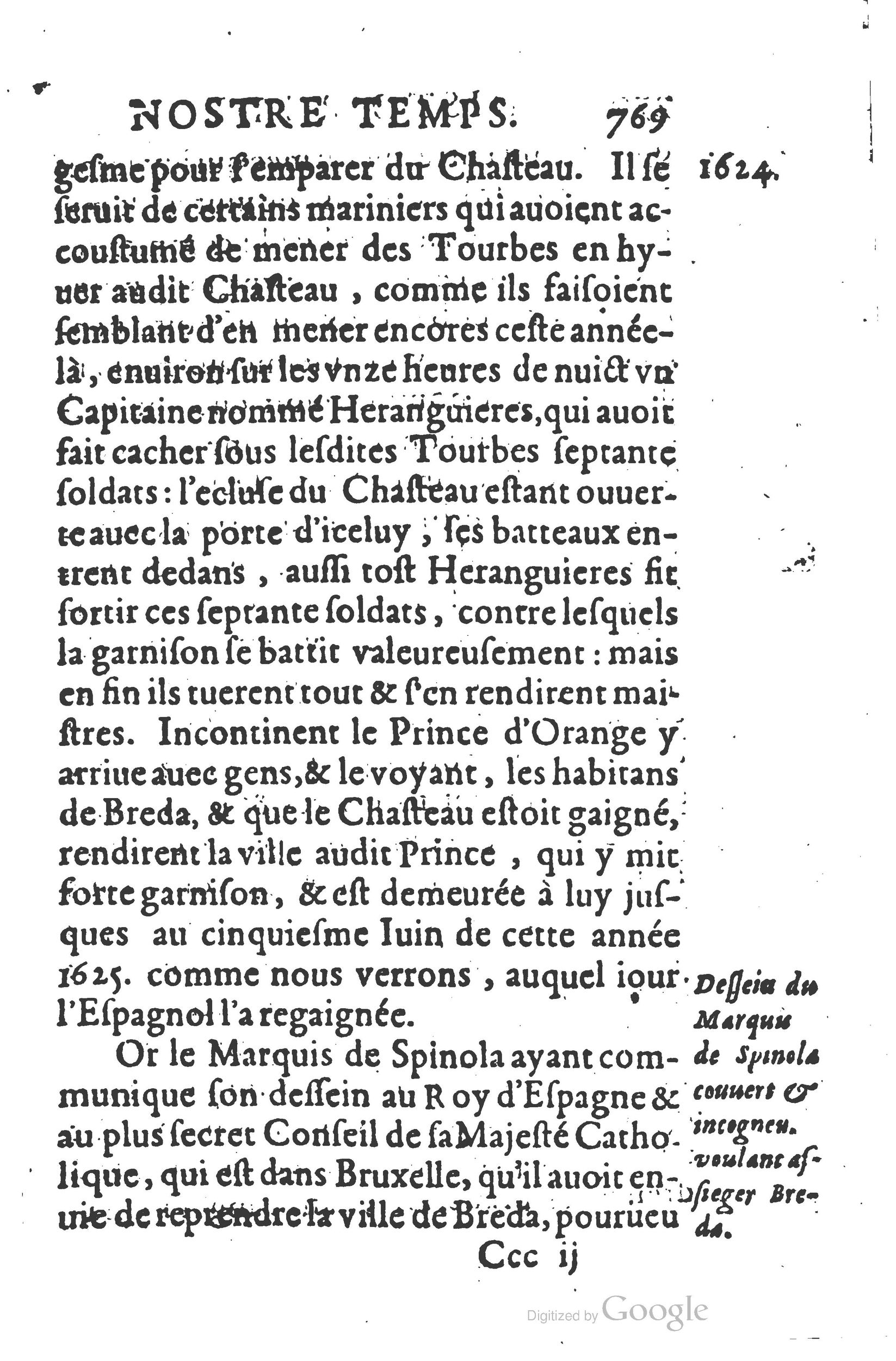 1626 - Joseph Bouillerot - Trésor de l’histoire générale de notre temps - BSB Munich