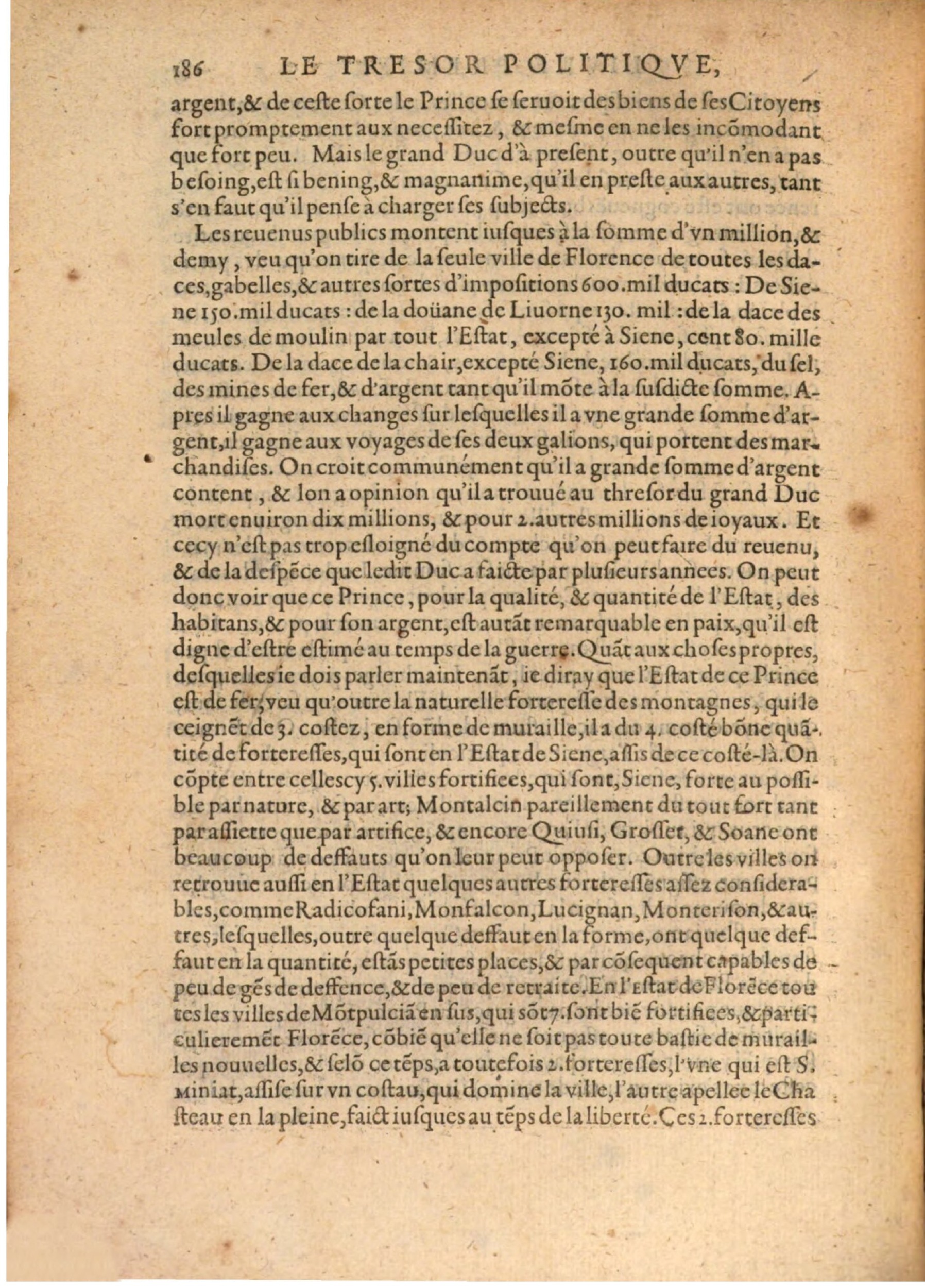1608 - Nicolas Du Fossé - Trésor politique - BSB Munich