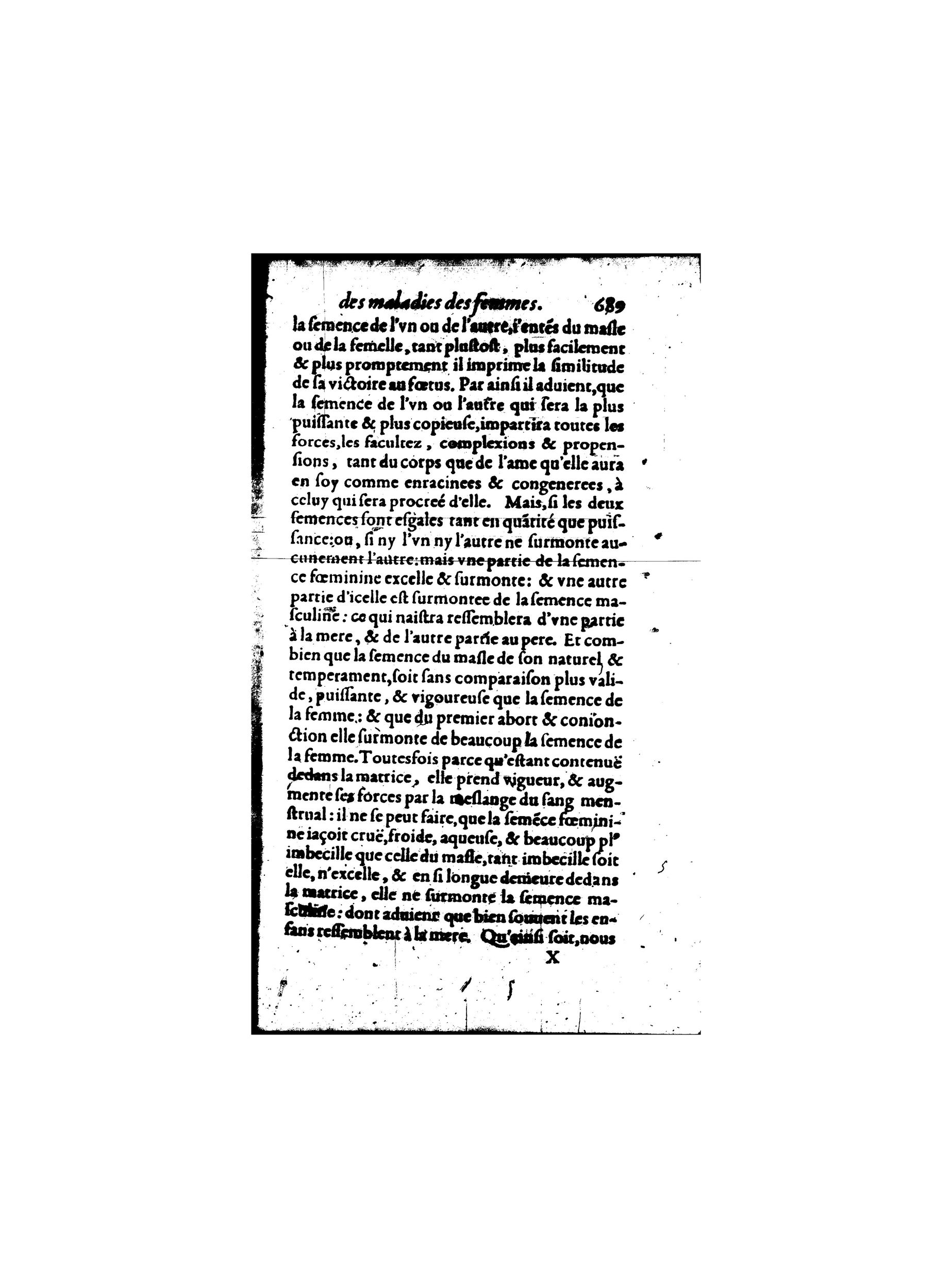 1587 - Jacques du Puis - Trésor des remèdes secrets pour les maladies des femmes - BnF