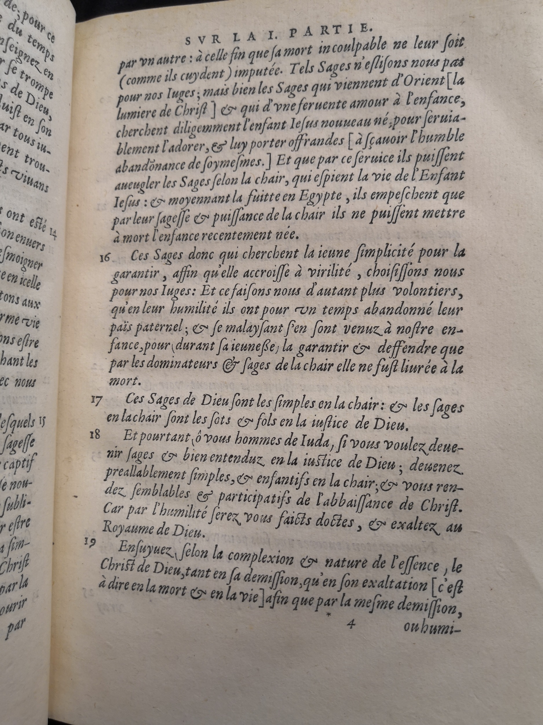 1581c. - Christophe Plantin - Le Livre des témoignages du Trésor caché au champ - Anvers Musée Plantin-Moretus