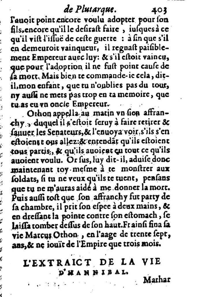 1611 - Pierre Rigaud - Trésor des vies de Plutarque - BM Lyon