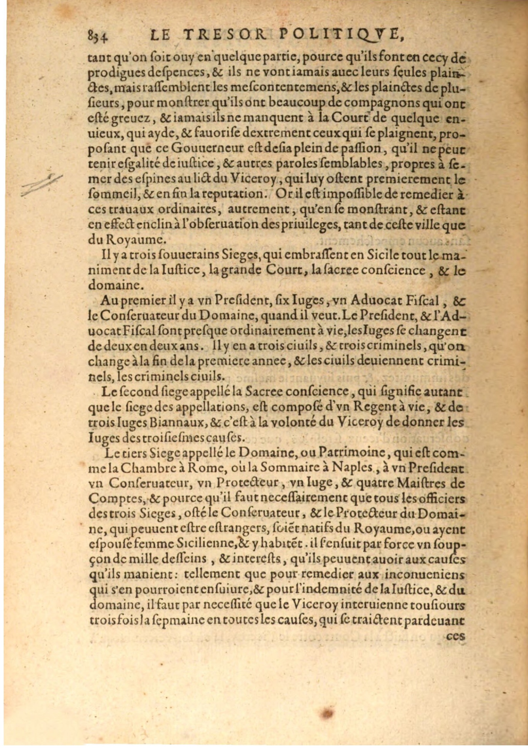 1608 - Nicolas Du Fossé - Trésor politique - BSB Munich