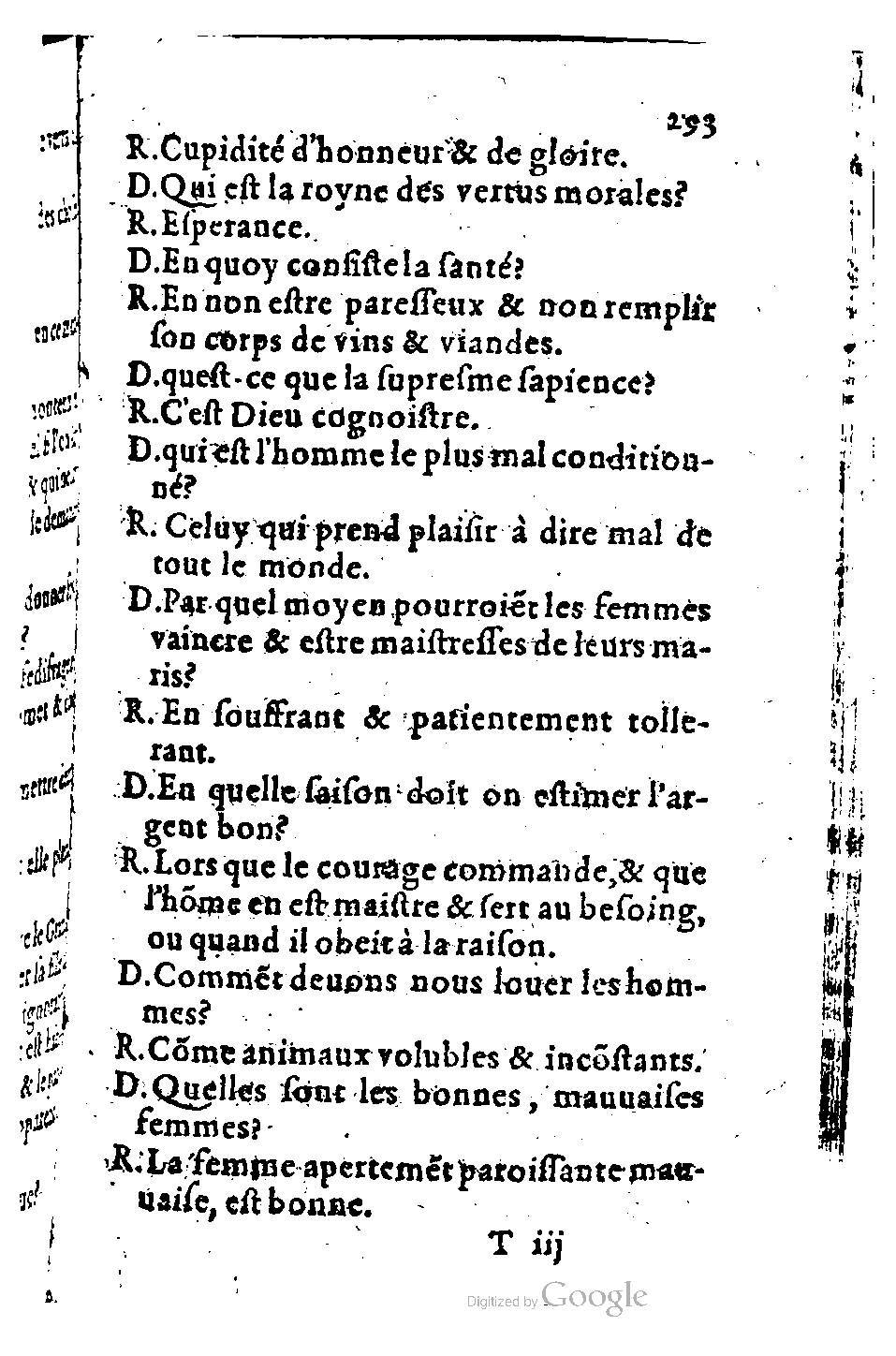 1582 - Nicolas Bonfons - Trésor des sentences dorées - BM Lyon