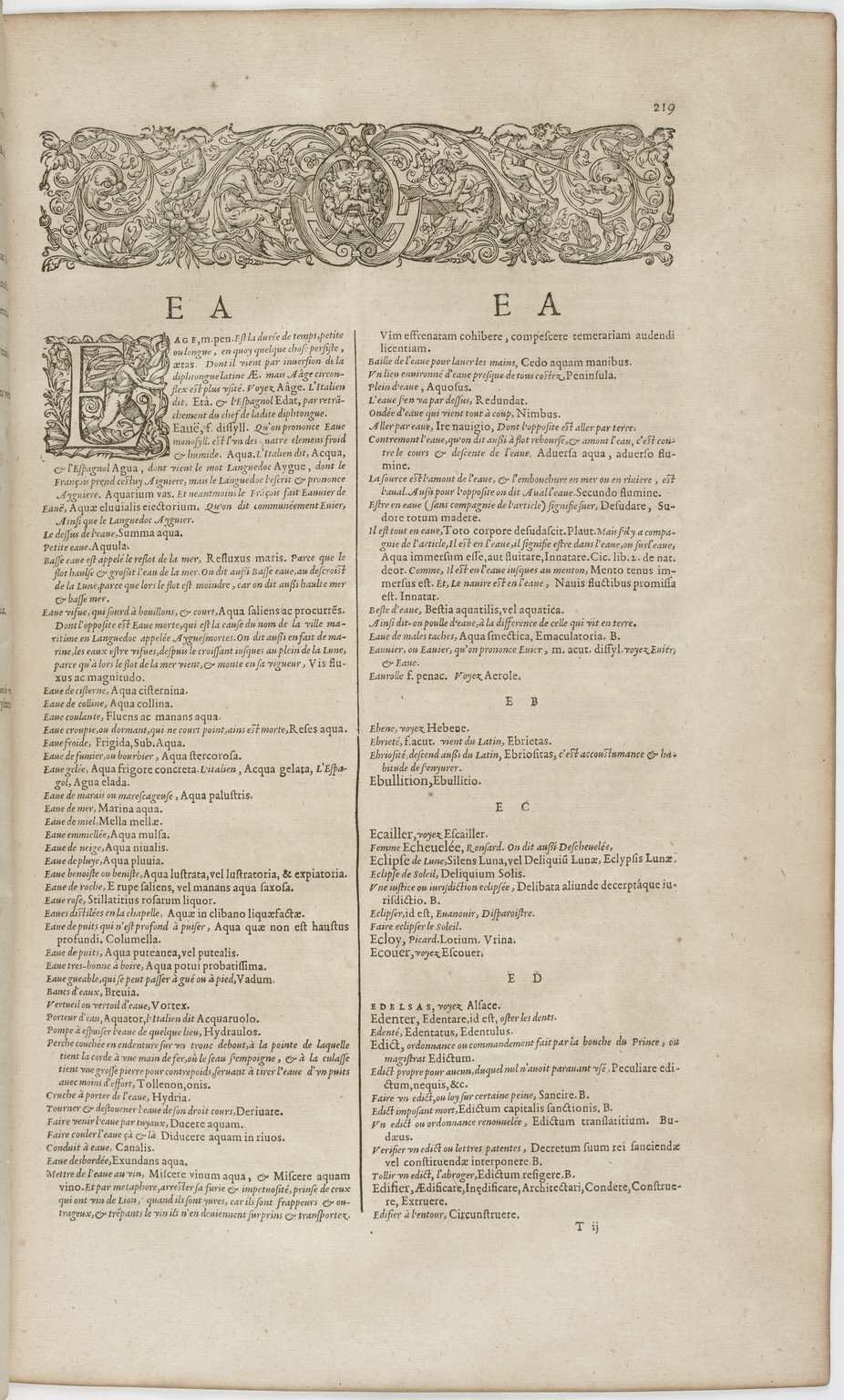 1606 - David Douceur - Trésor de la langue française - BnF